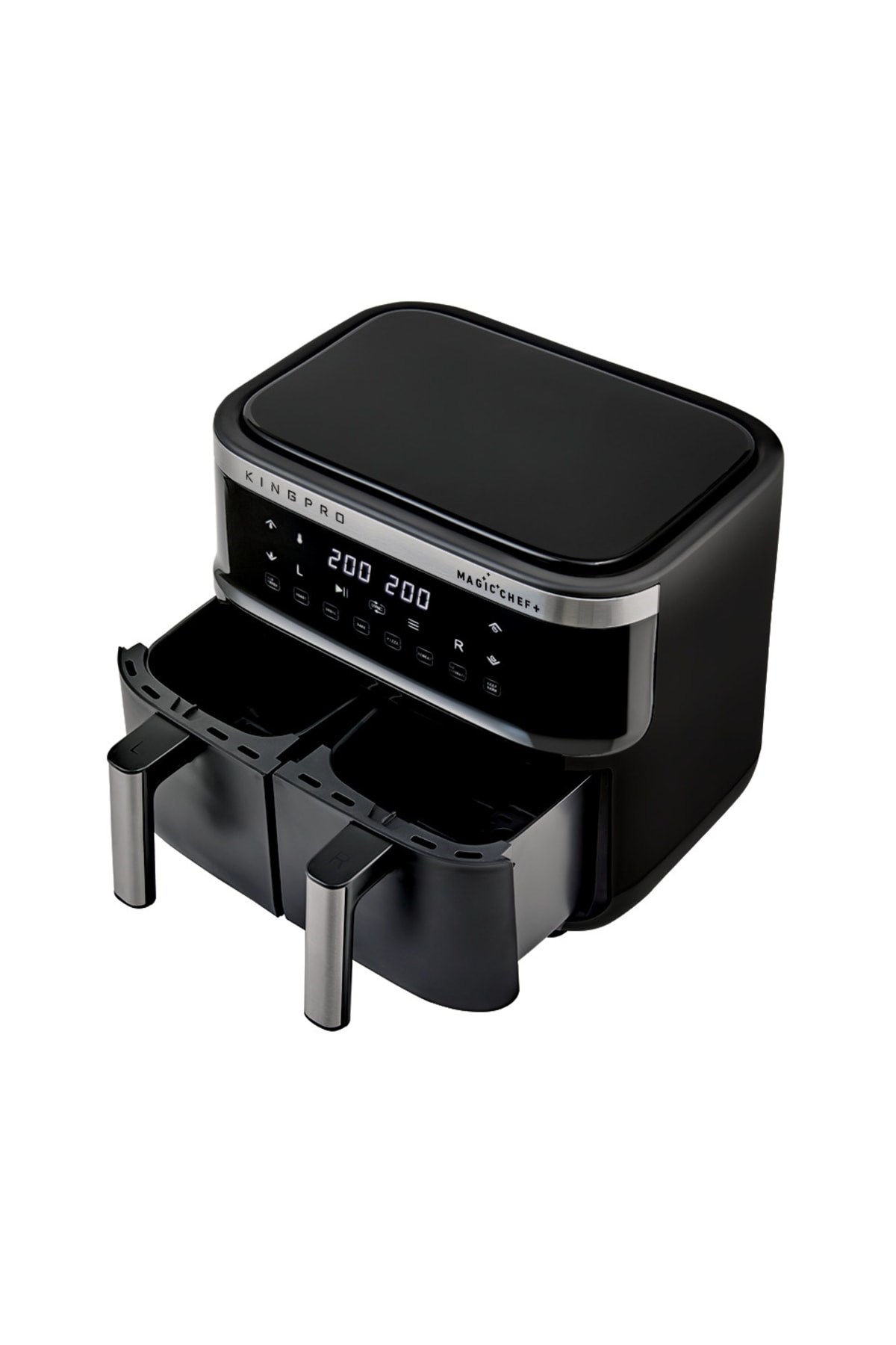 Kyf32 Magicchef+ Çift Sepetli Sıcak Hava Fritözü 8 Litre Xxl