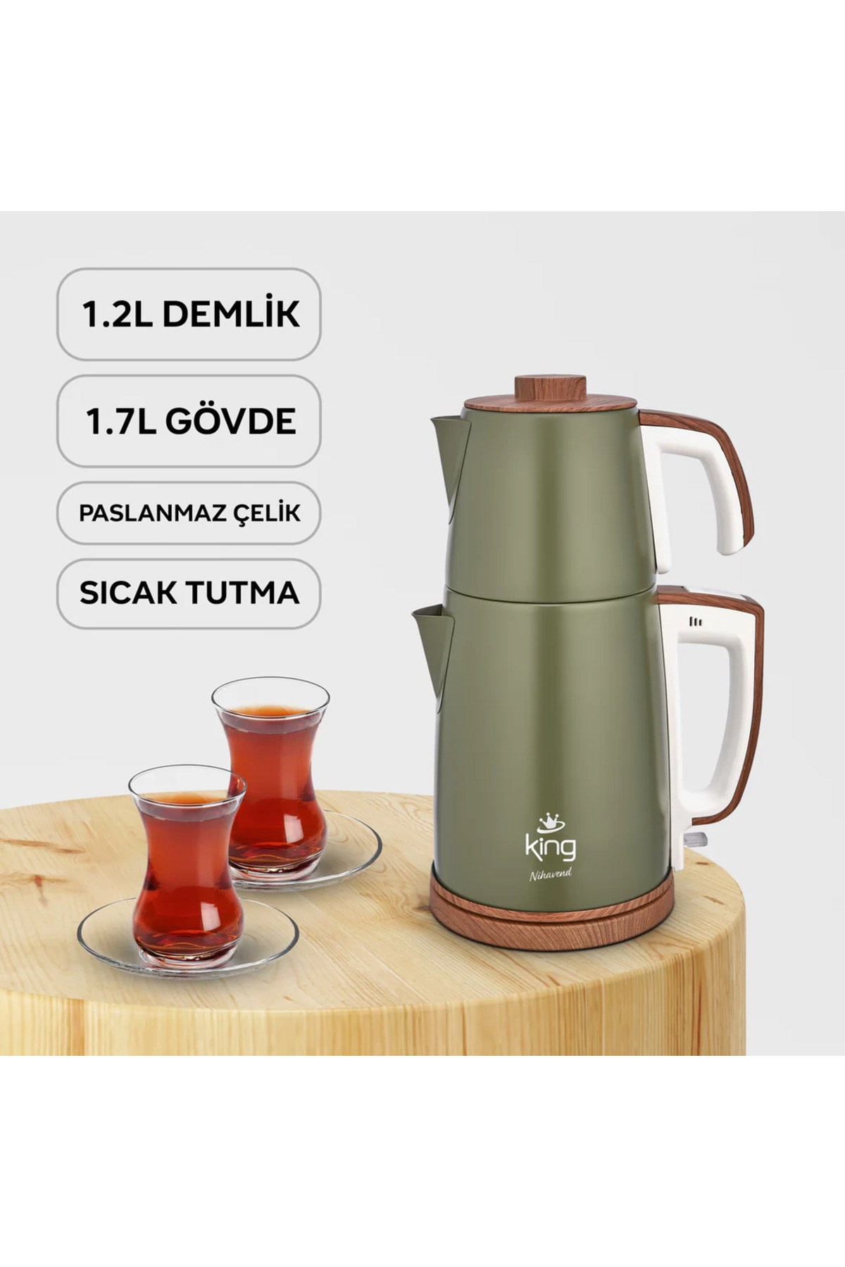 NIHAVEND KCM336 ÇAY MAKİNESİ
