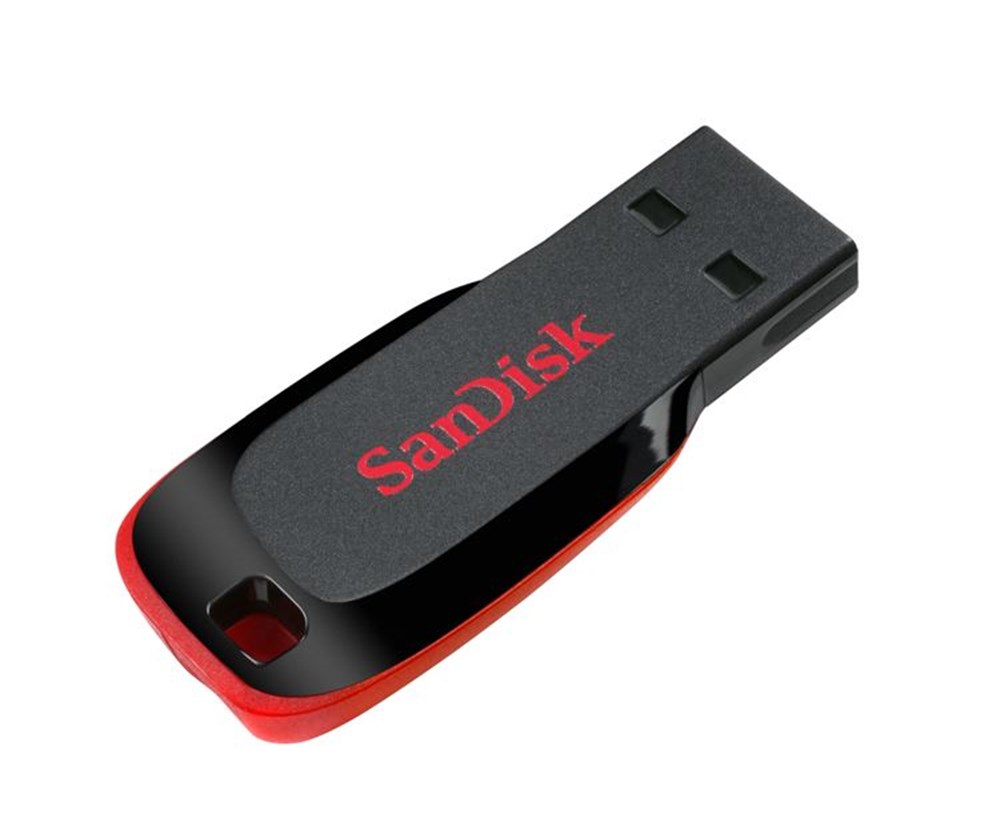 SANDISK 64GB Cruzer Blade USB 2.0 Siyah USB Bellek SDCZ50-064G-B35