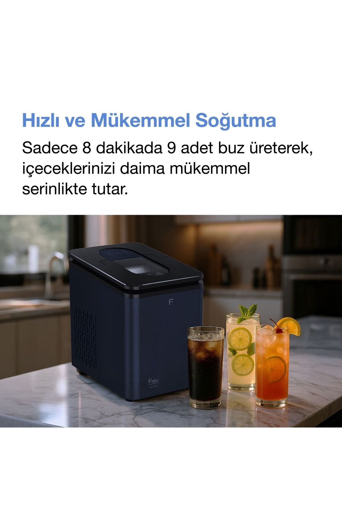 Sitare Aqua Buz Yapma Makinesi