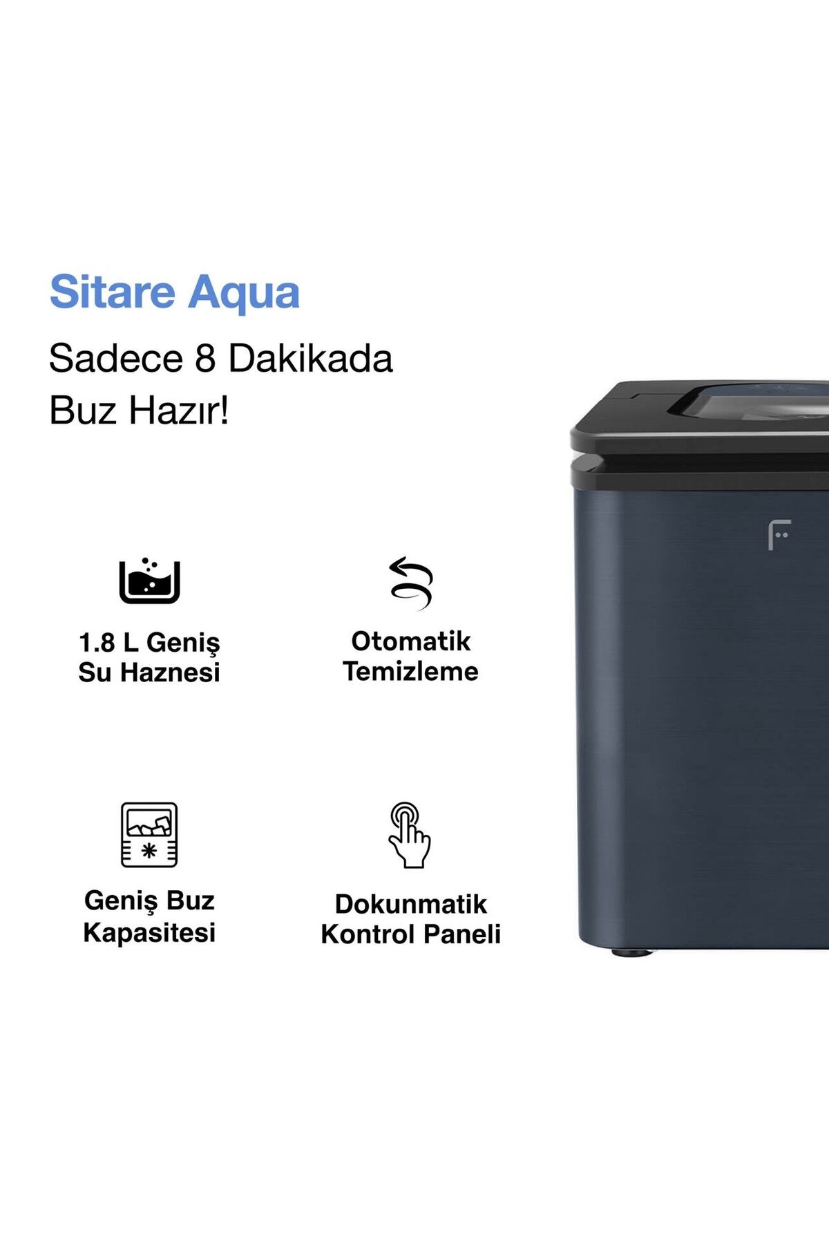 Sitare Aqua Buz Yapma Makinesi