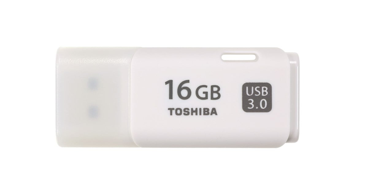 TOSHIBA 16GB Hayabusa USB3.0 Beyaz USB Bellek THN-U301W0160E4