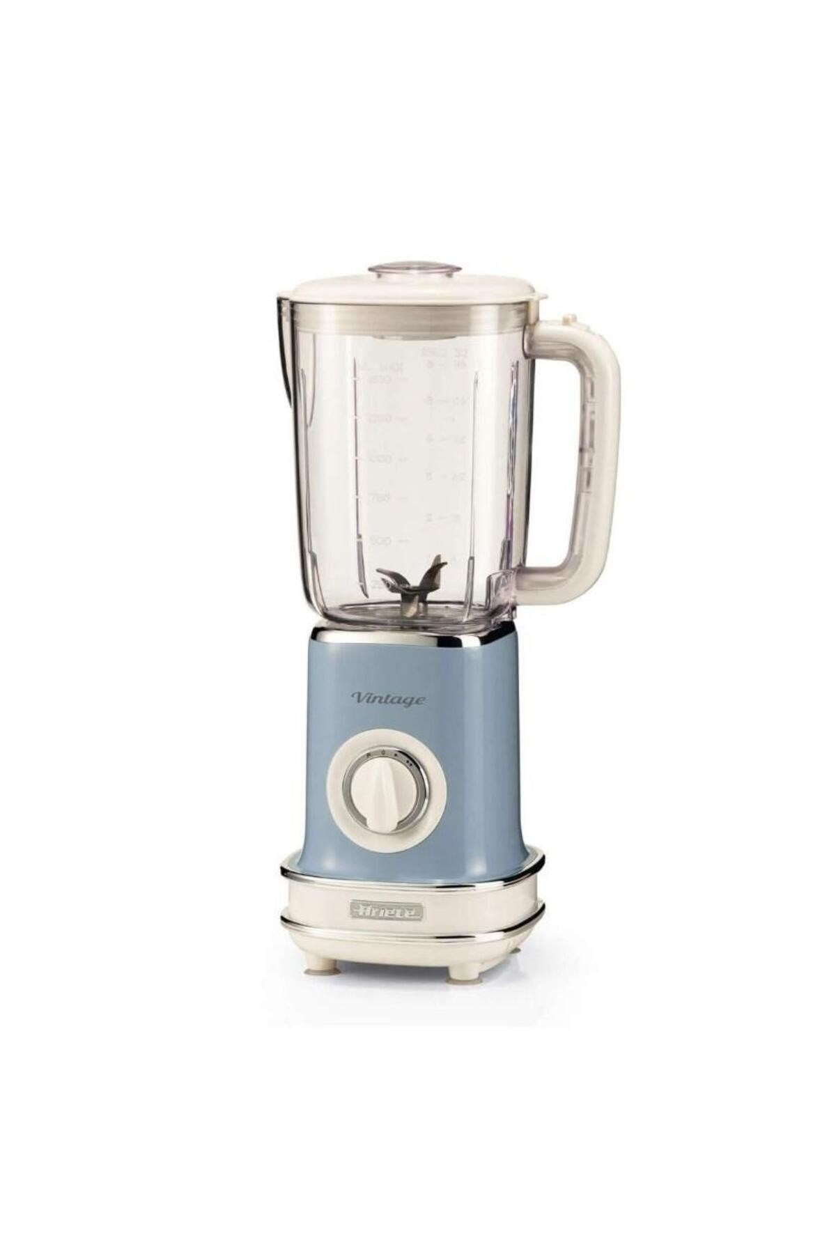 Vintage 568 Buz Kırıcılı Smothie Blender Mavi