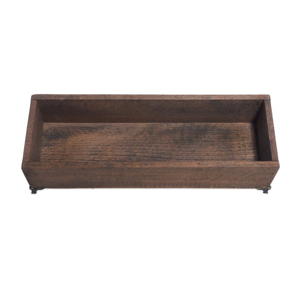 Metal Ayaklı Ahşap Banyo Kasası