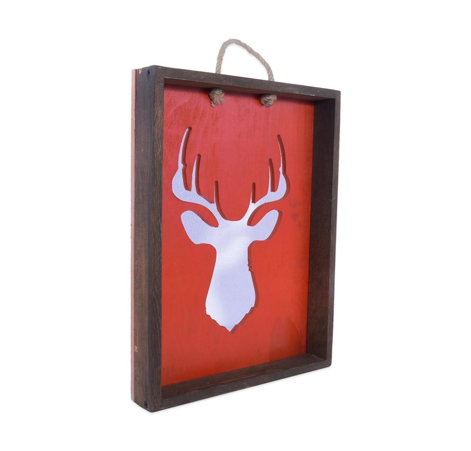 Geyik Figürlü Dekor Tablo