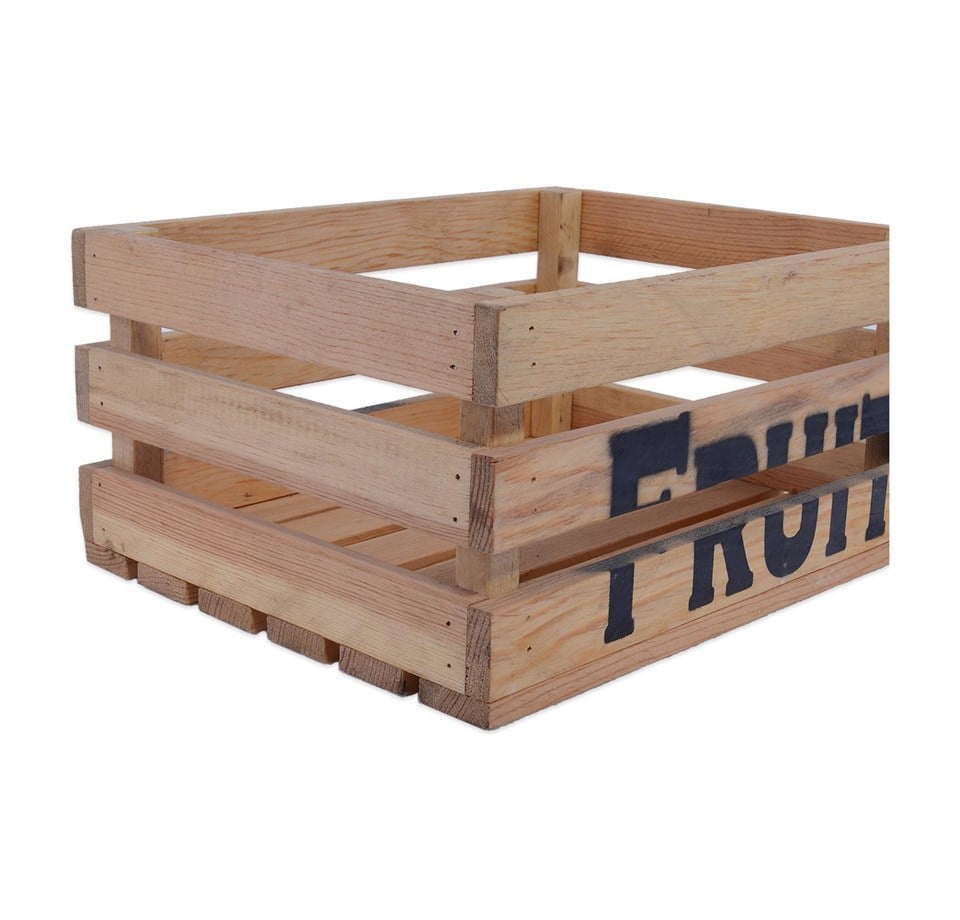 Fruit Ahşap Meyve Kasası