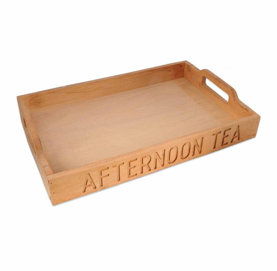 Afternoon Tea Dekoratif Tepsi