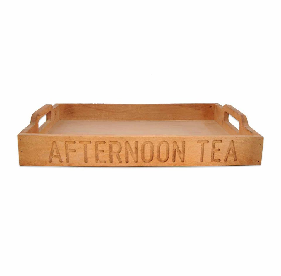 Afternoon Tea Dekoratif Tepsi