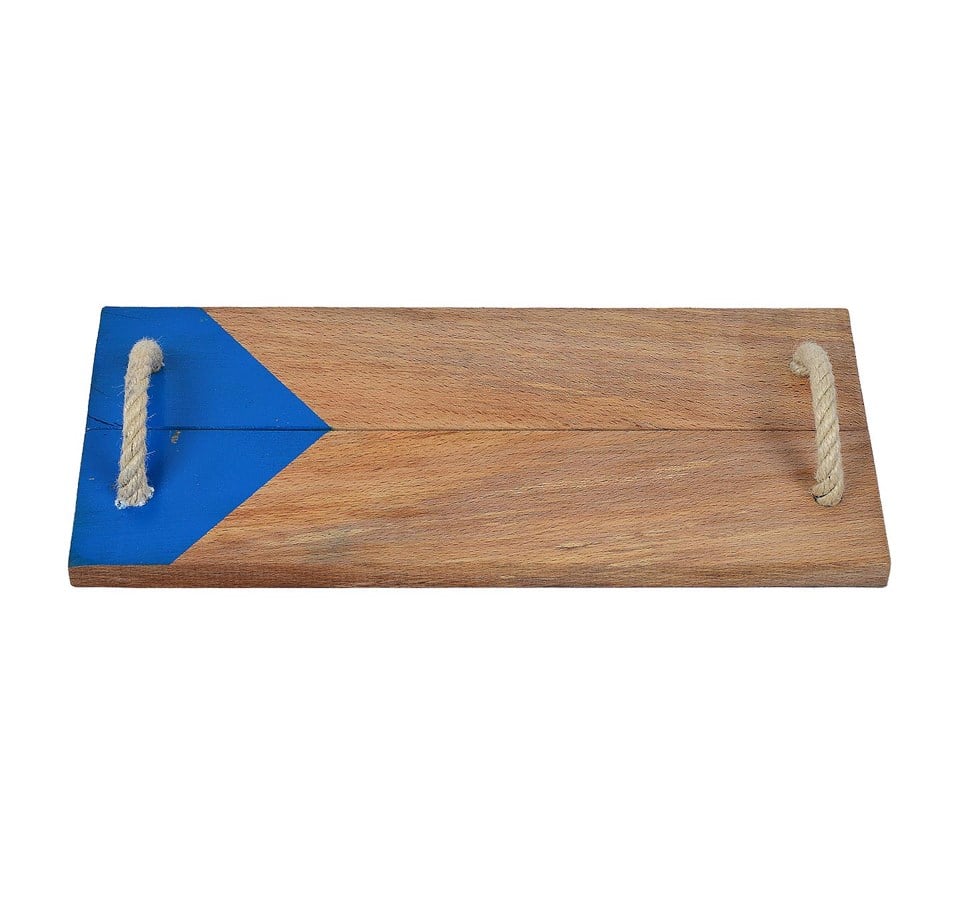 Triangle Dekoratif Ahşap Tepsi
