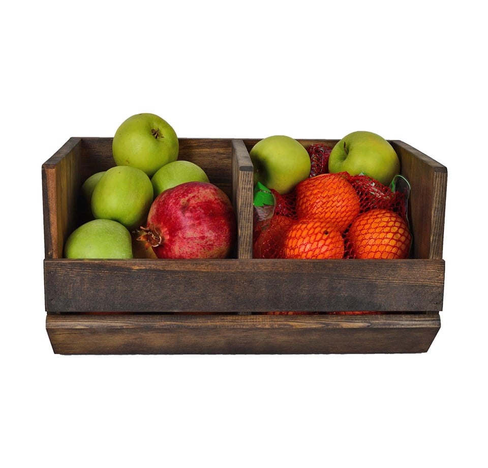 Ahşap Tezgah Üstü Meyvelik