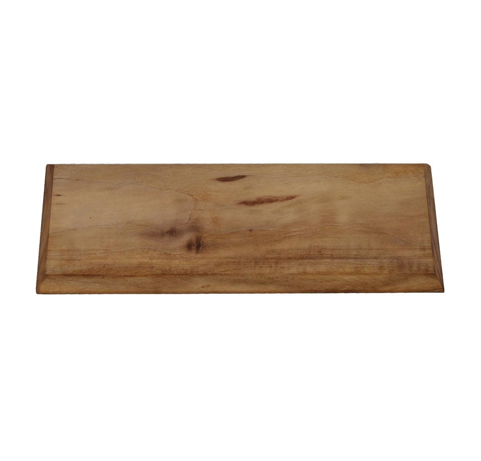 Geometrik Naturel Ceviz Sunum Tahtası