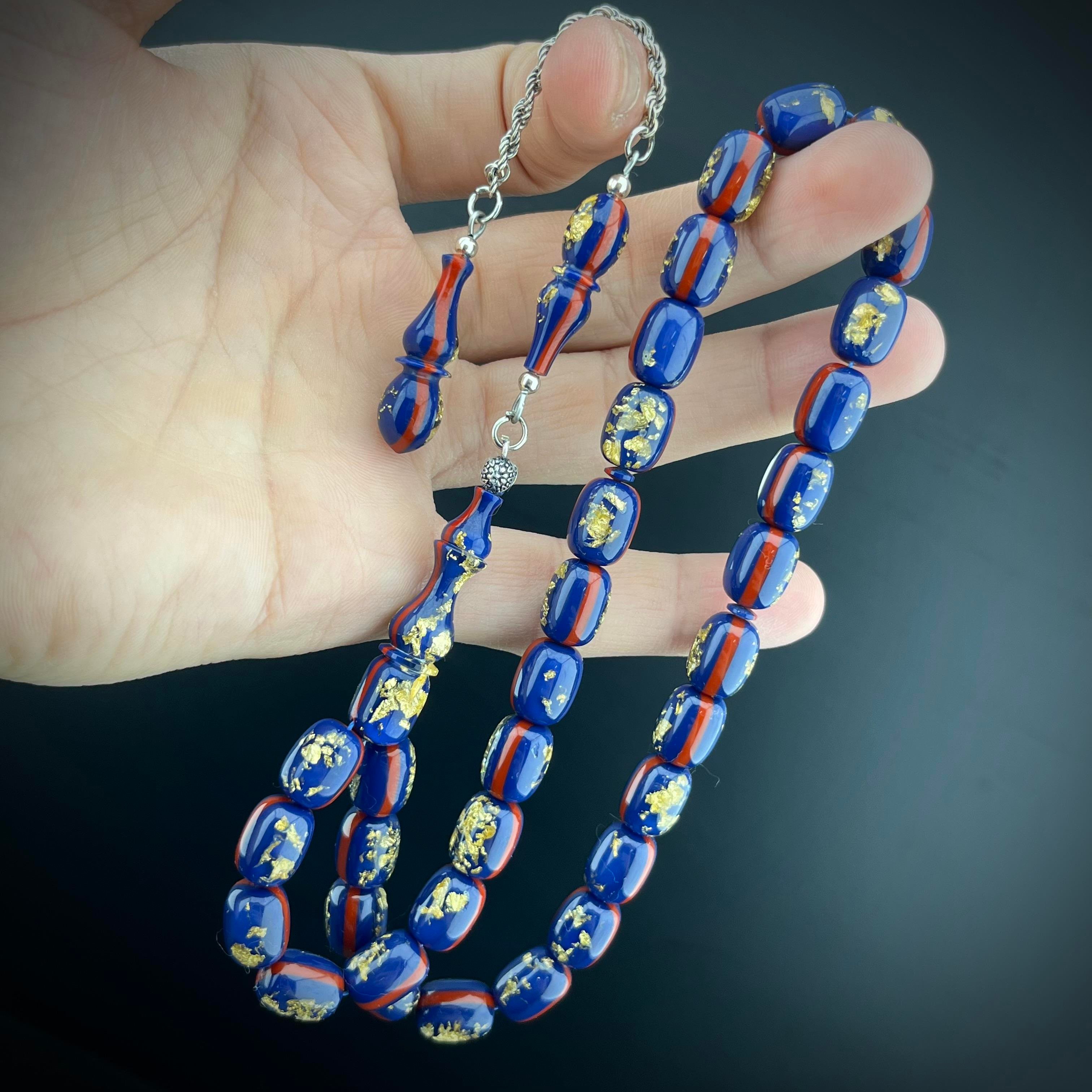 Gümüş Püsküllü Trabzon Uçak Camı Tesbih