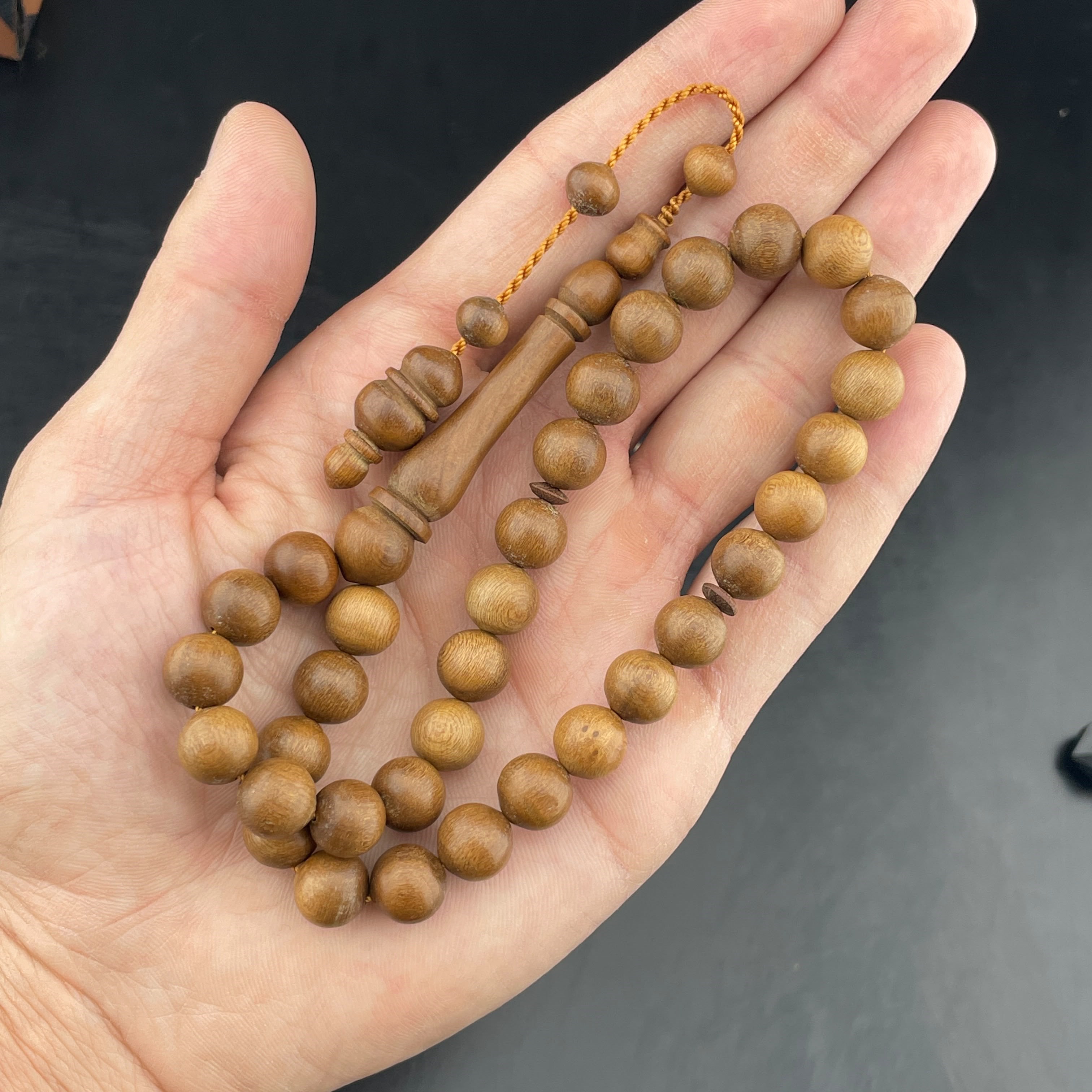 Kızılcık Kirazı Ağacı Küre Kesim Tespih