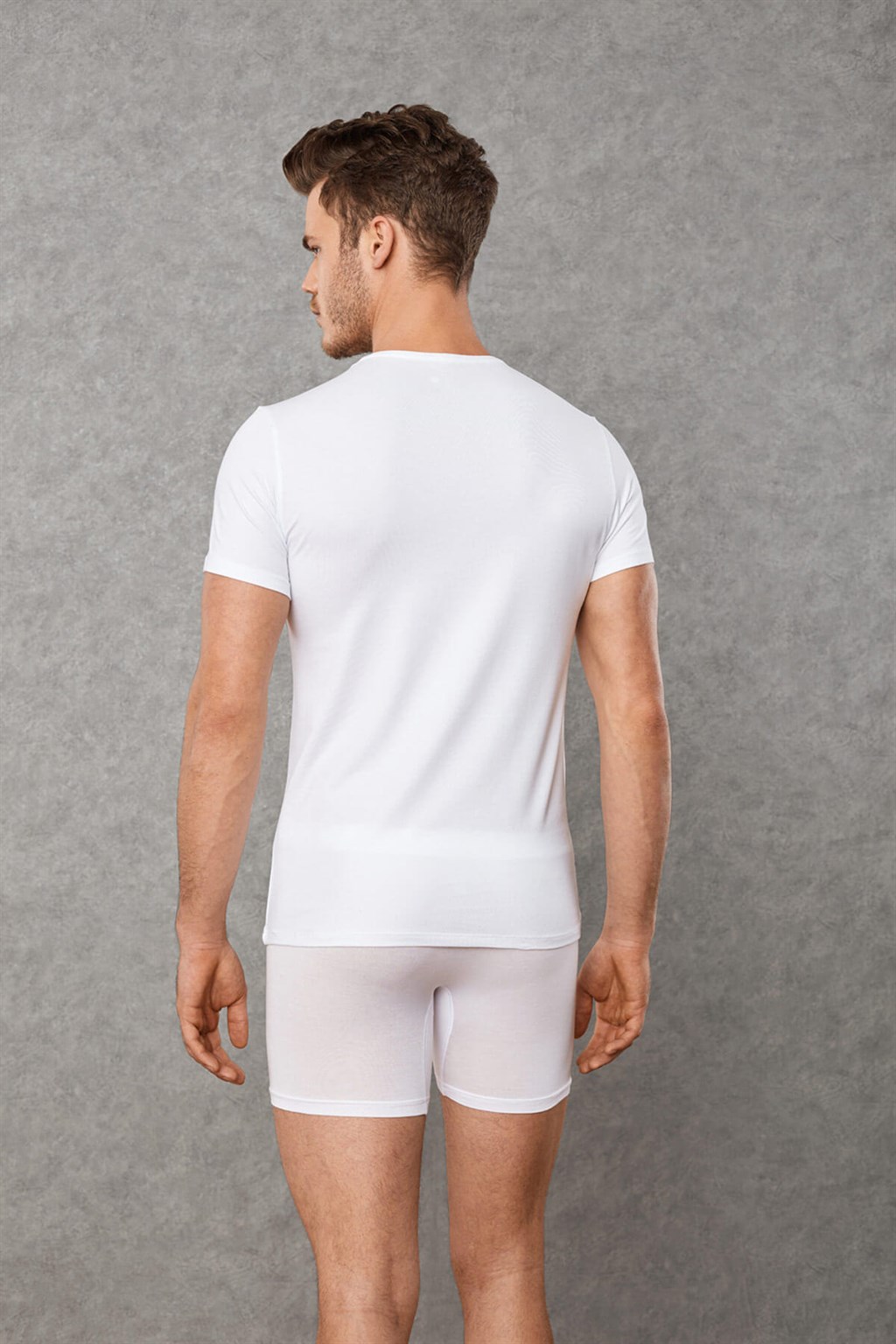 DOREANSE Erkek 2 li T-Shirt 2800