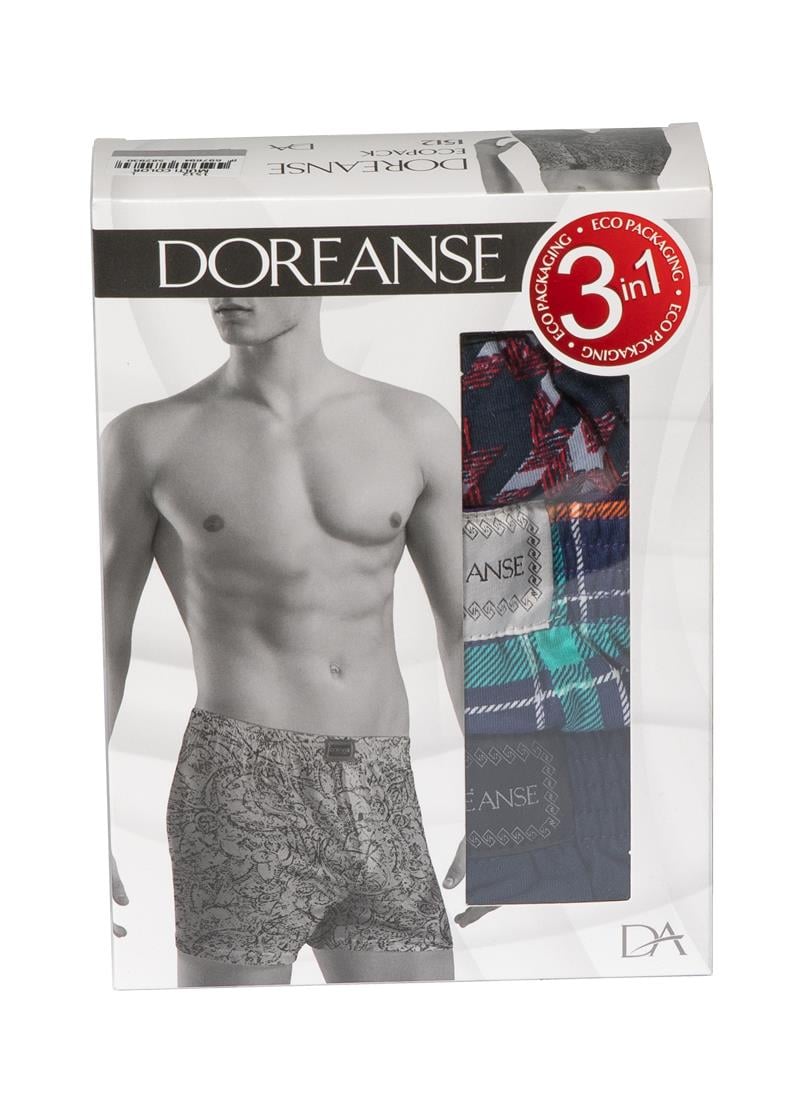 DOREANSE Erkek 3 lü Boxer 1512