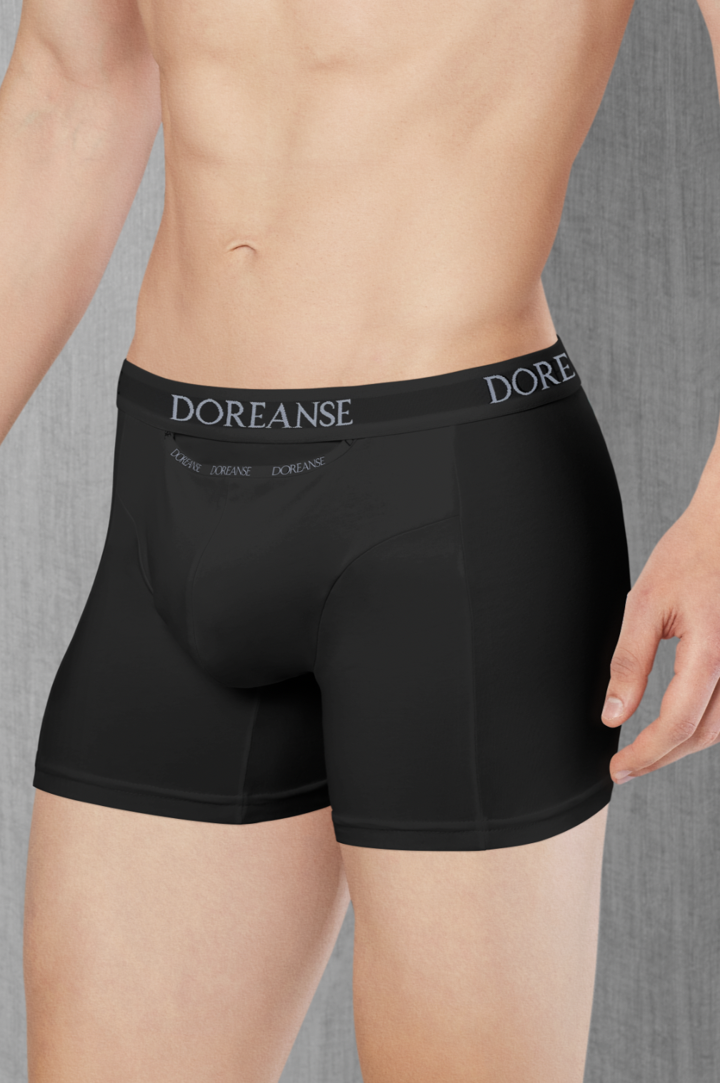 DOREANSE Erkek Cepli %96 Pamuk Boxer 1790