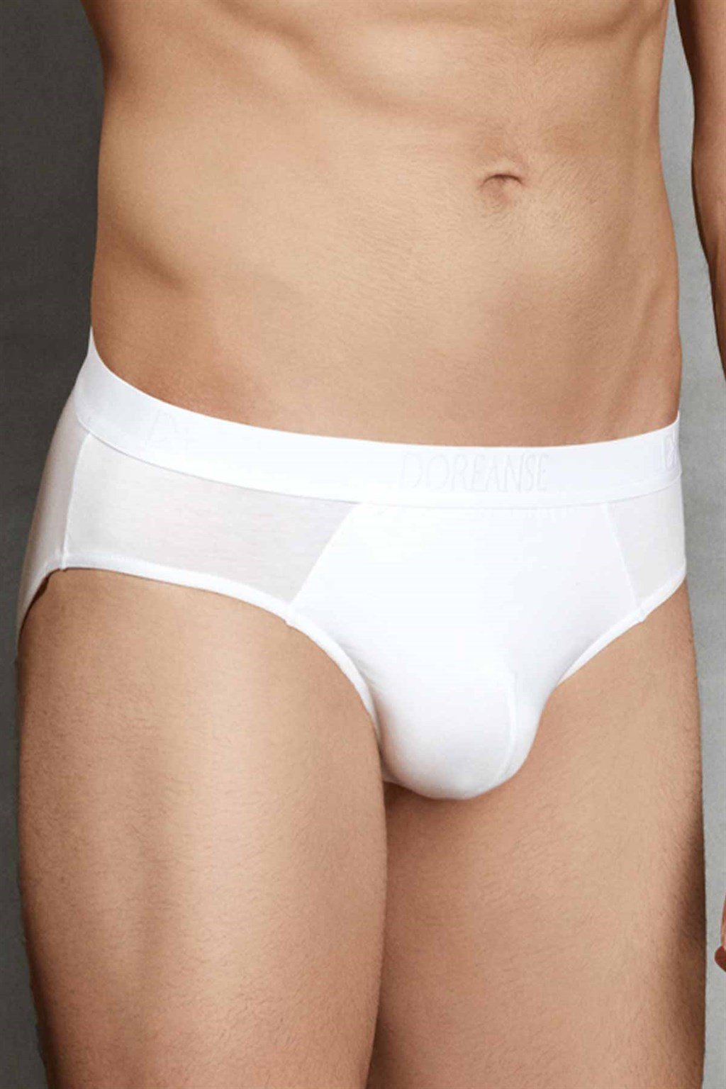 Doreanse Erkek Çok İnce ve Zarif Pamuk Kumaştan Büyük Beden Külot 1015P