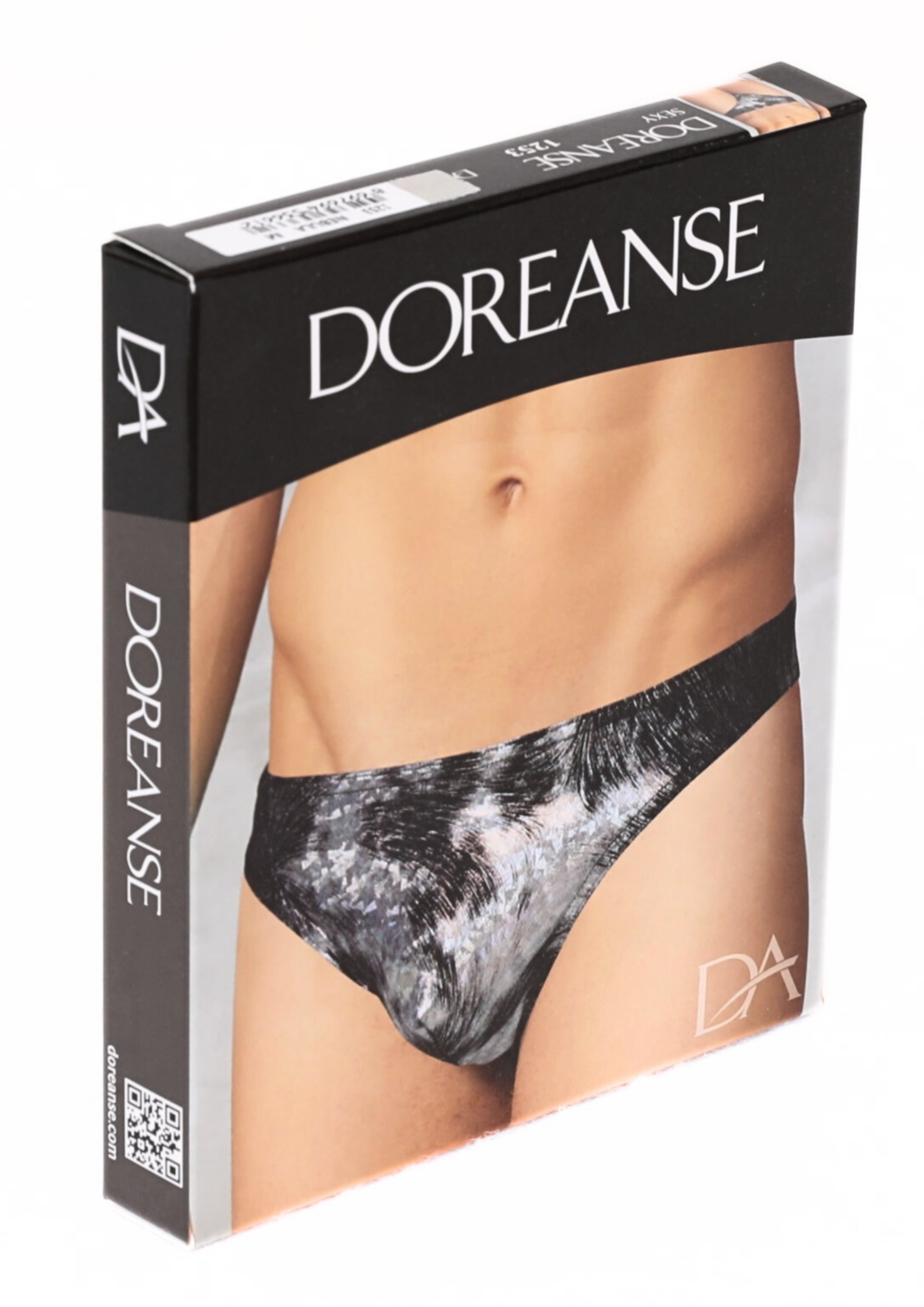 DOREANSE Erkek Desenli Slip Külot 1253