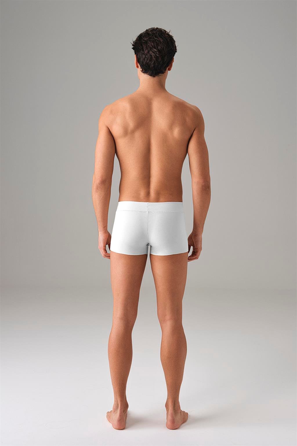 DOREANSE Erkek Dikişsiz Mini Paça Boxer 1749