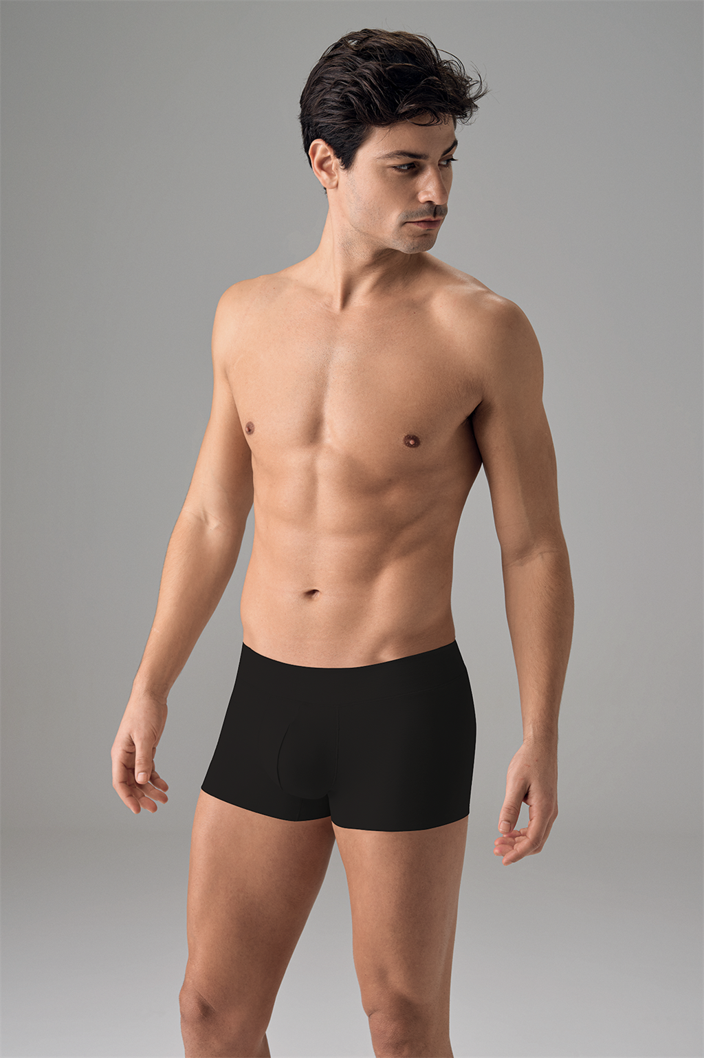 DOREANSE Erkek Dikişsiz Mini Paça Boxer 1749