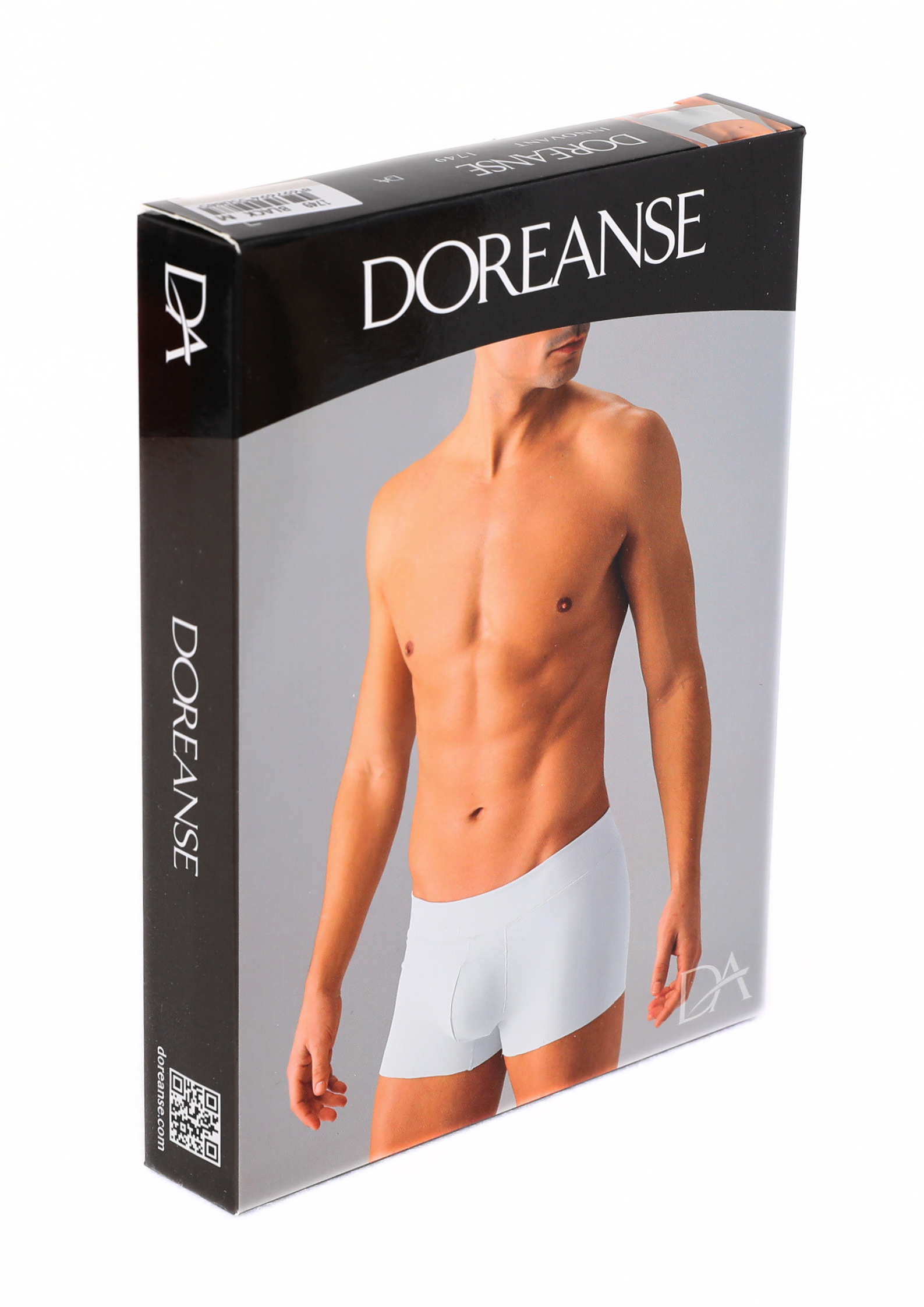 DOREANSE Erkek Dikişsiz Mini Paça Boxer 1749
