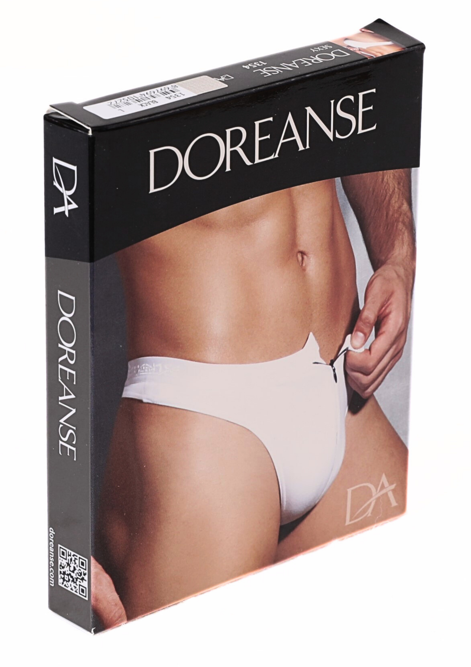 Doreanse Erkek Fantazi Modal Fermuar Detaylı Tanga String 1354