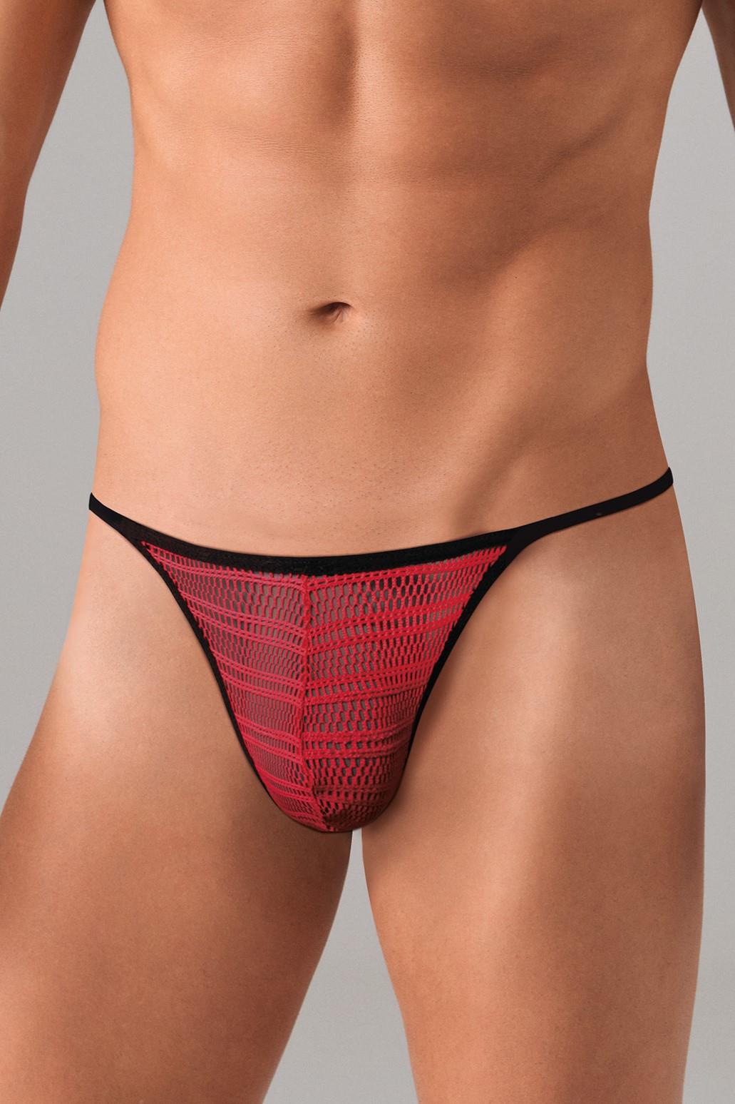 Doreanse Erkek Fantazi Polyamid File Tasarım Tanga String 1306