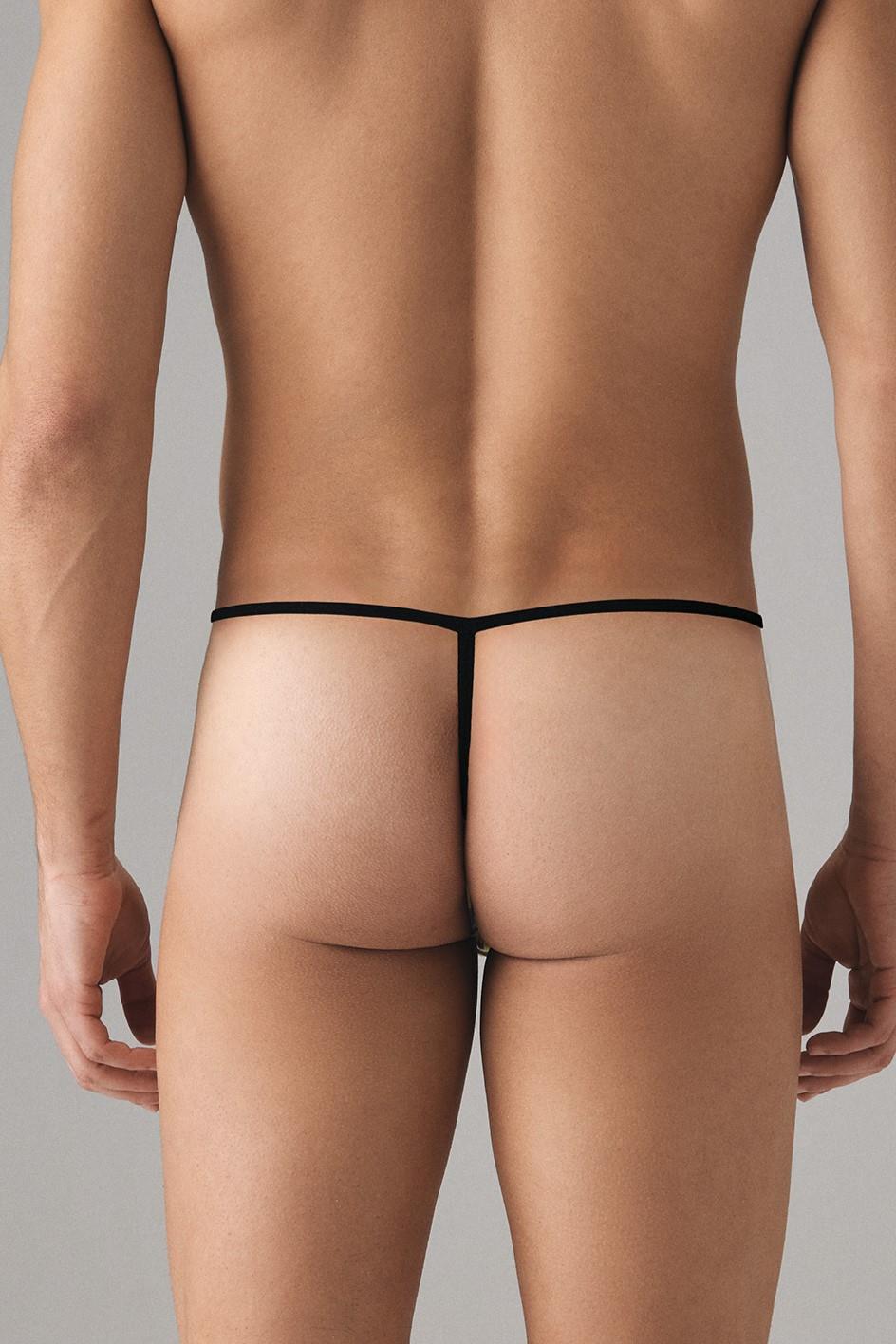 Doreanse Erkek Fantazi Polyamid File Tasarım Tanga String 1306