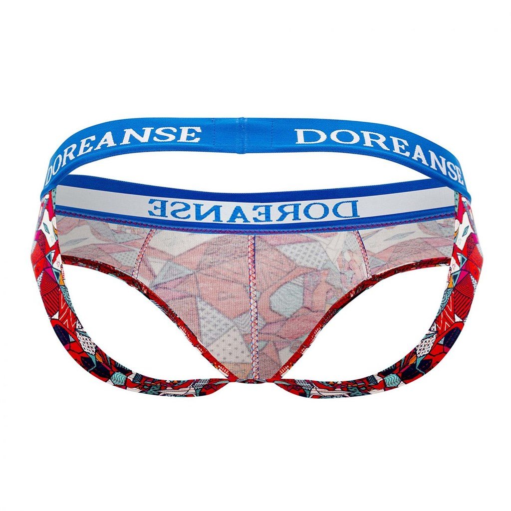 DOREANSE Erkek Fantezi  Desenli String 1256