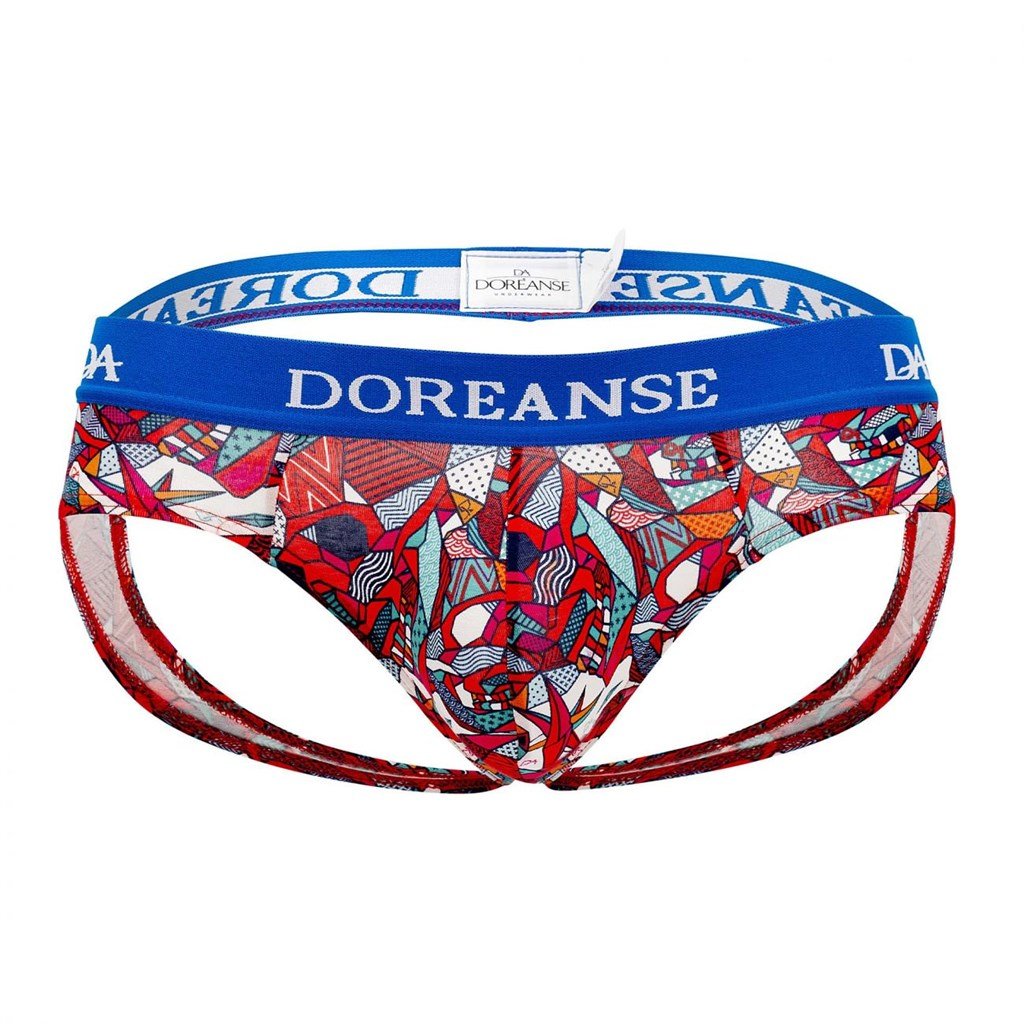 DOREANSE Erkek Fantezi  Desenli String 1256