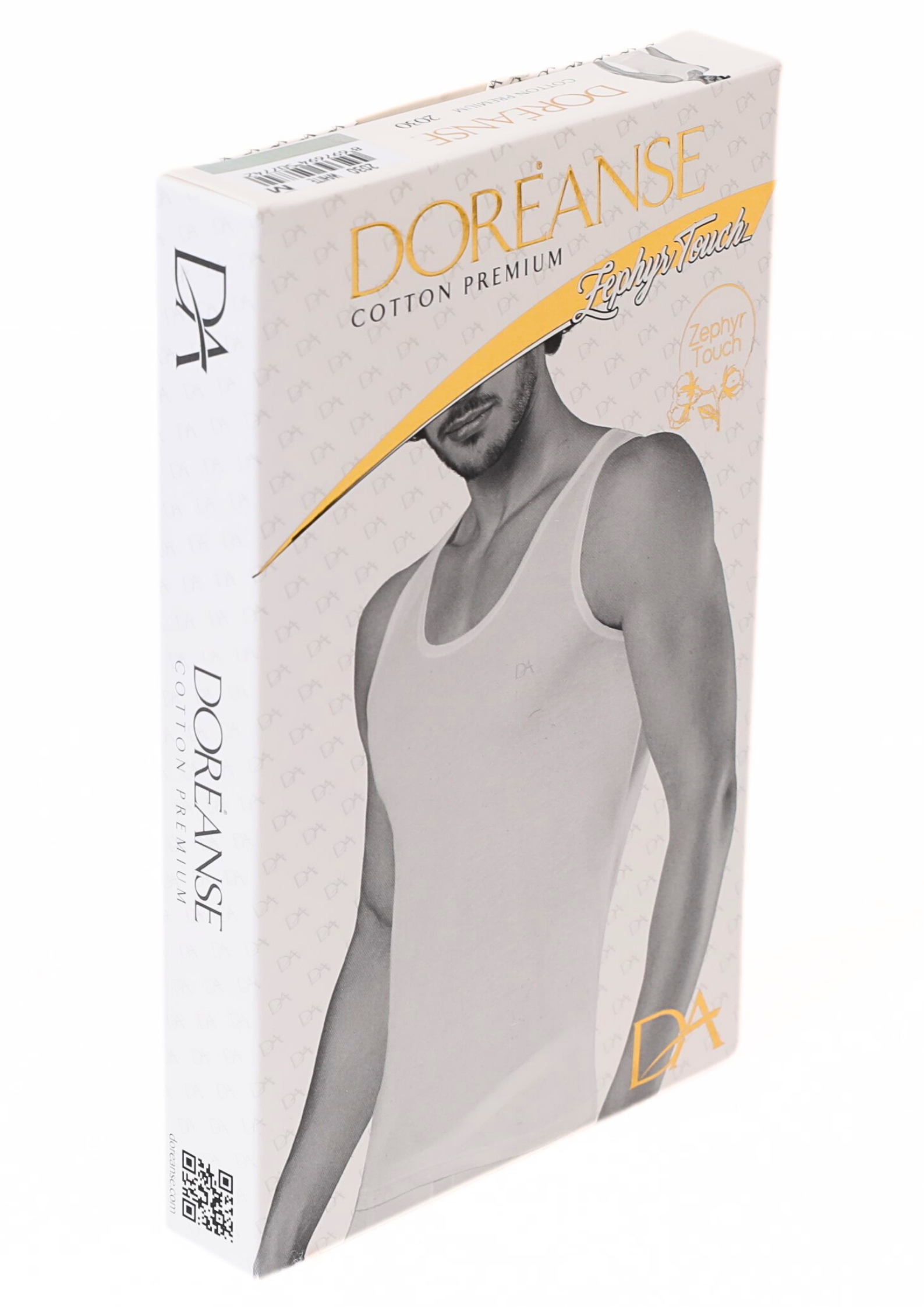 Doreanse Erkek İnce %100 Pamuk Kumaştan Askılı Atlet 2030