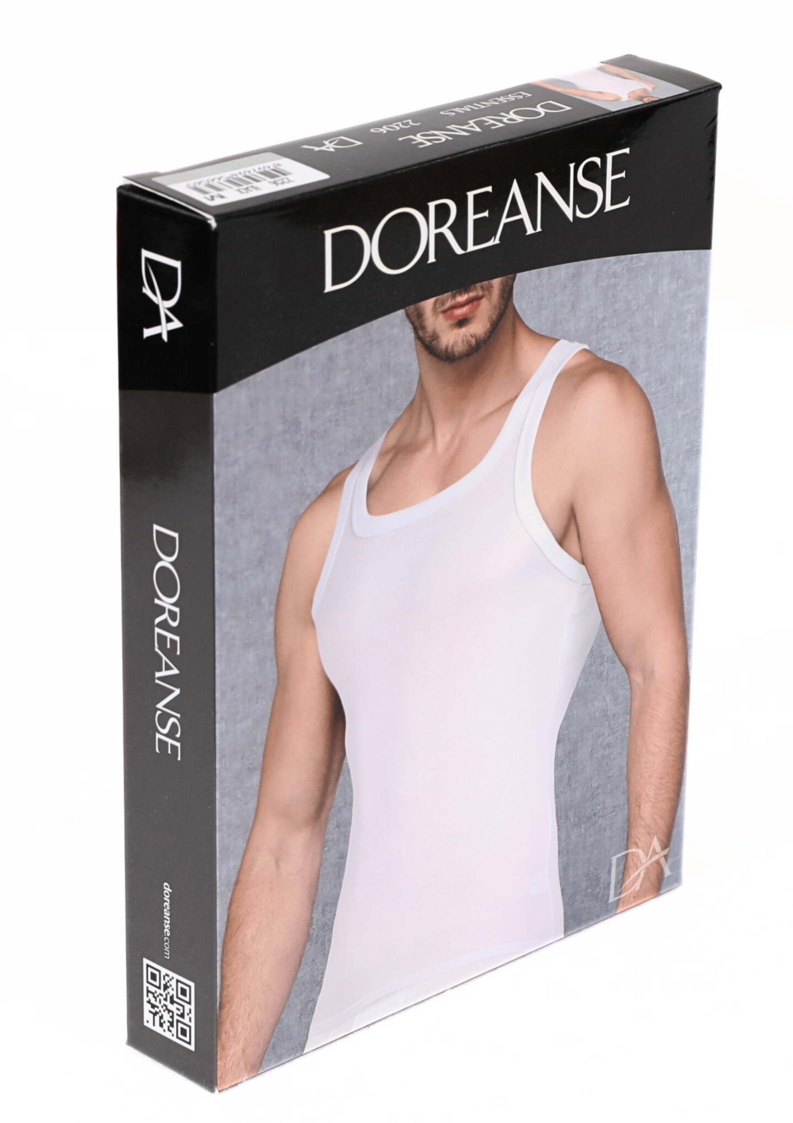 DOREANSE Erkek Kaşkorse %92 Pamuk Atlet 2206