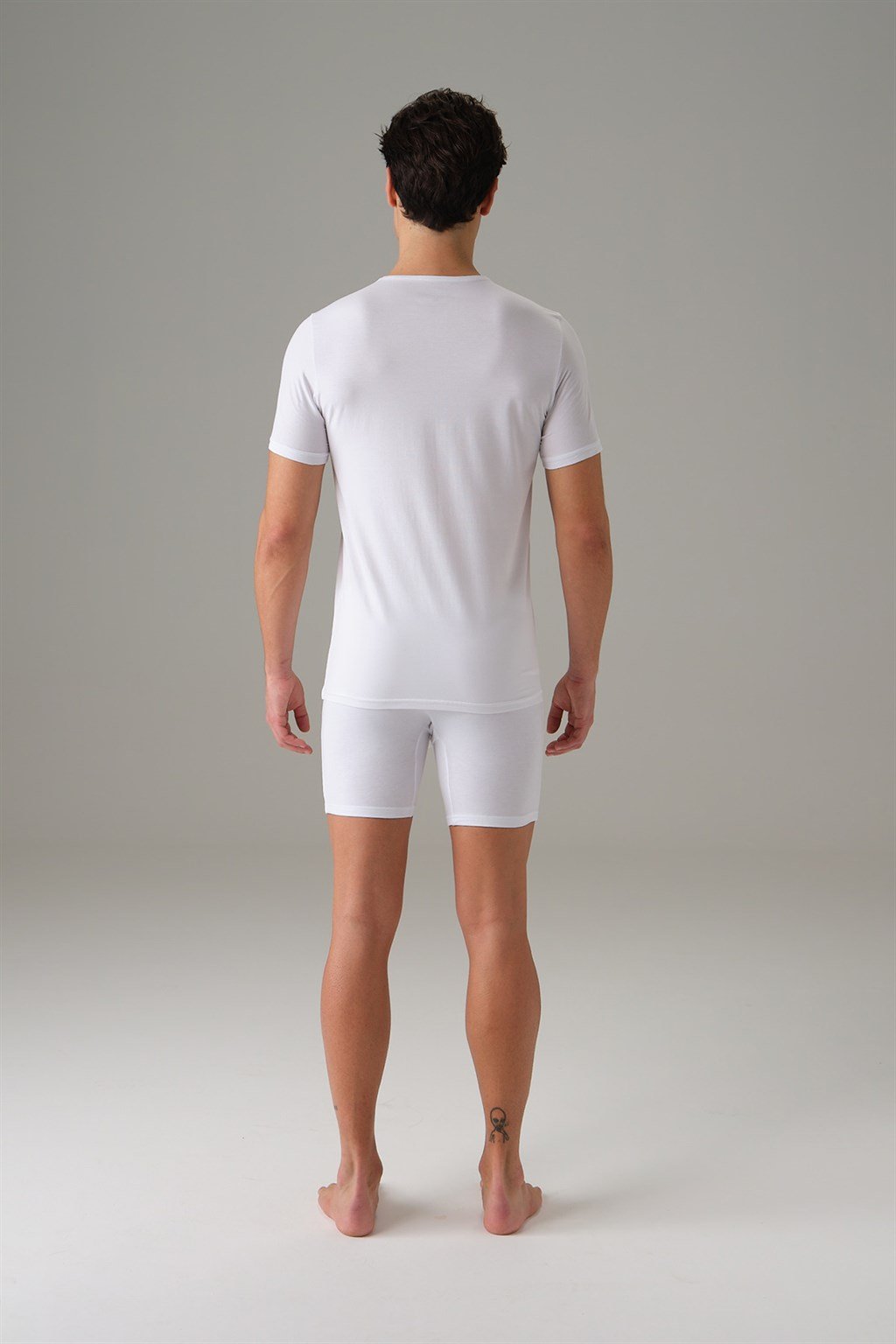 DOREANSE Erkek Koton Kumaş T-Shirt 2531