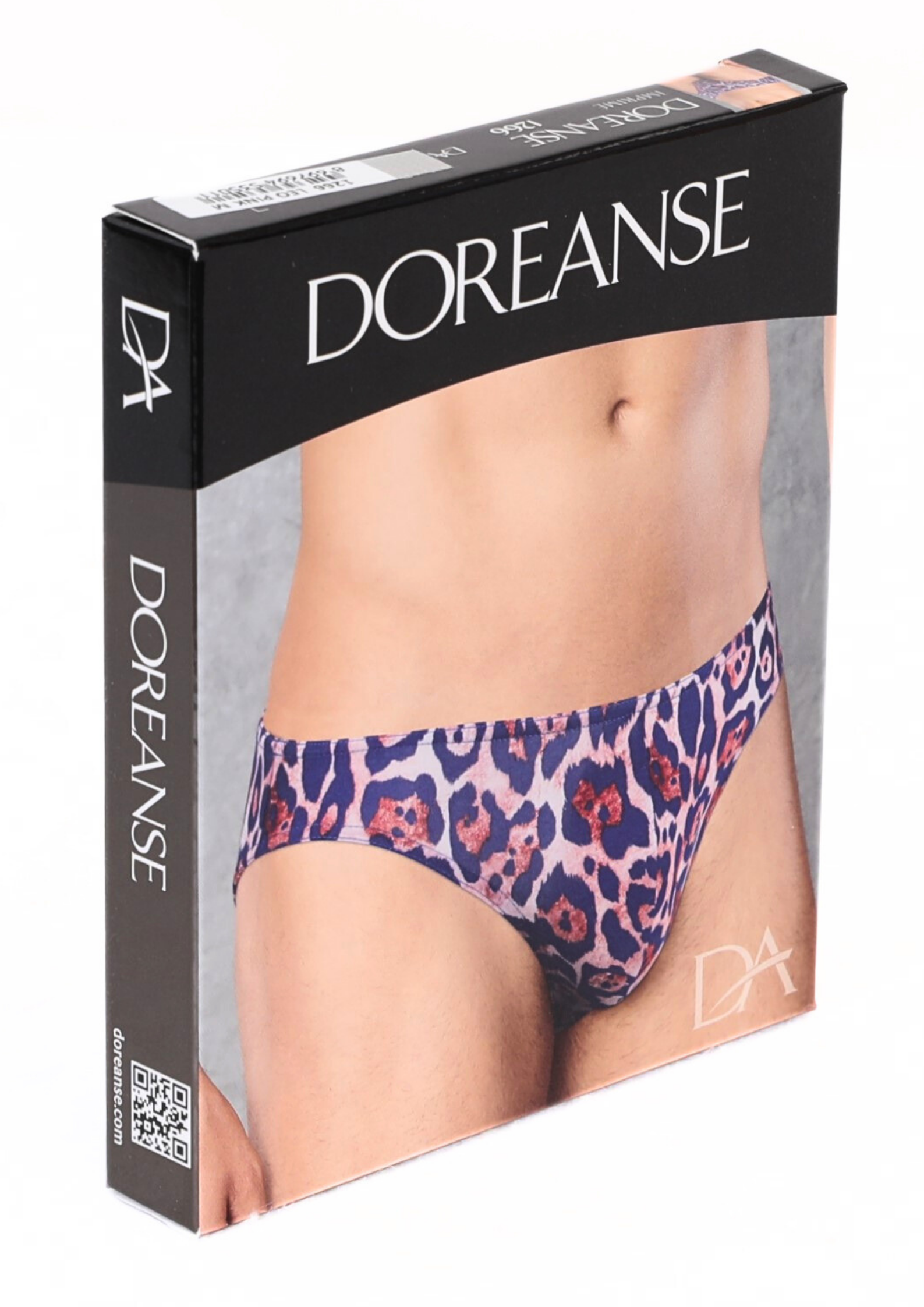 Doreanse Erkek Leopink Desenli Slip Külot 1266