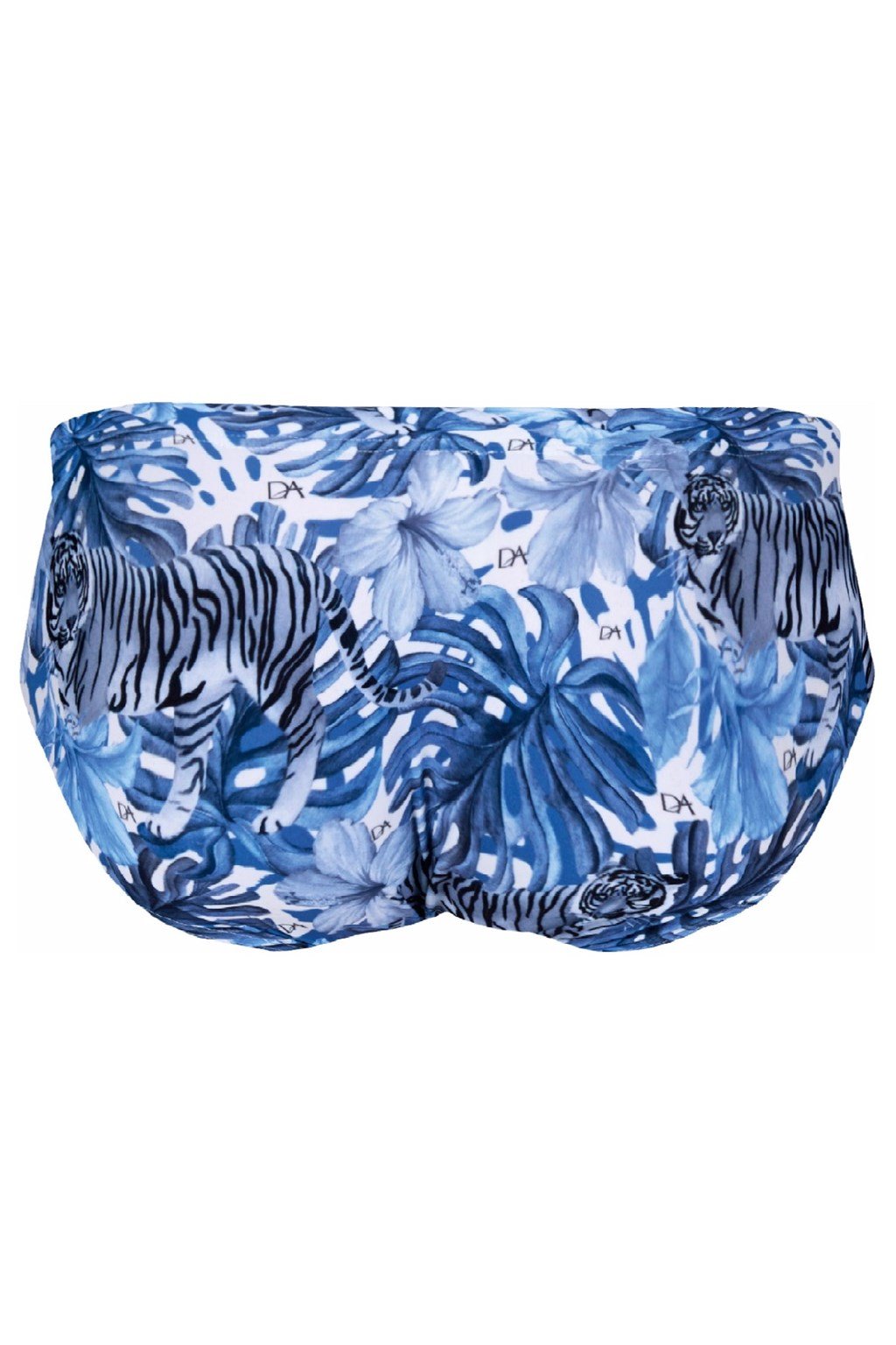 DOREANSE Erkek Mavi Desenli İpli Slip Mayo 3832