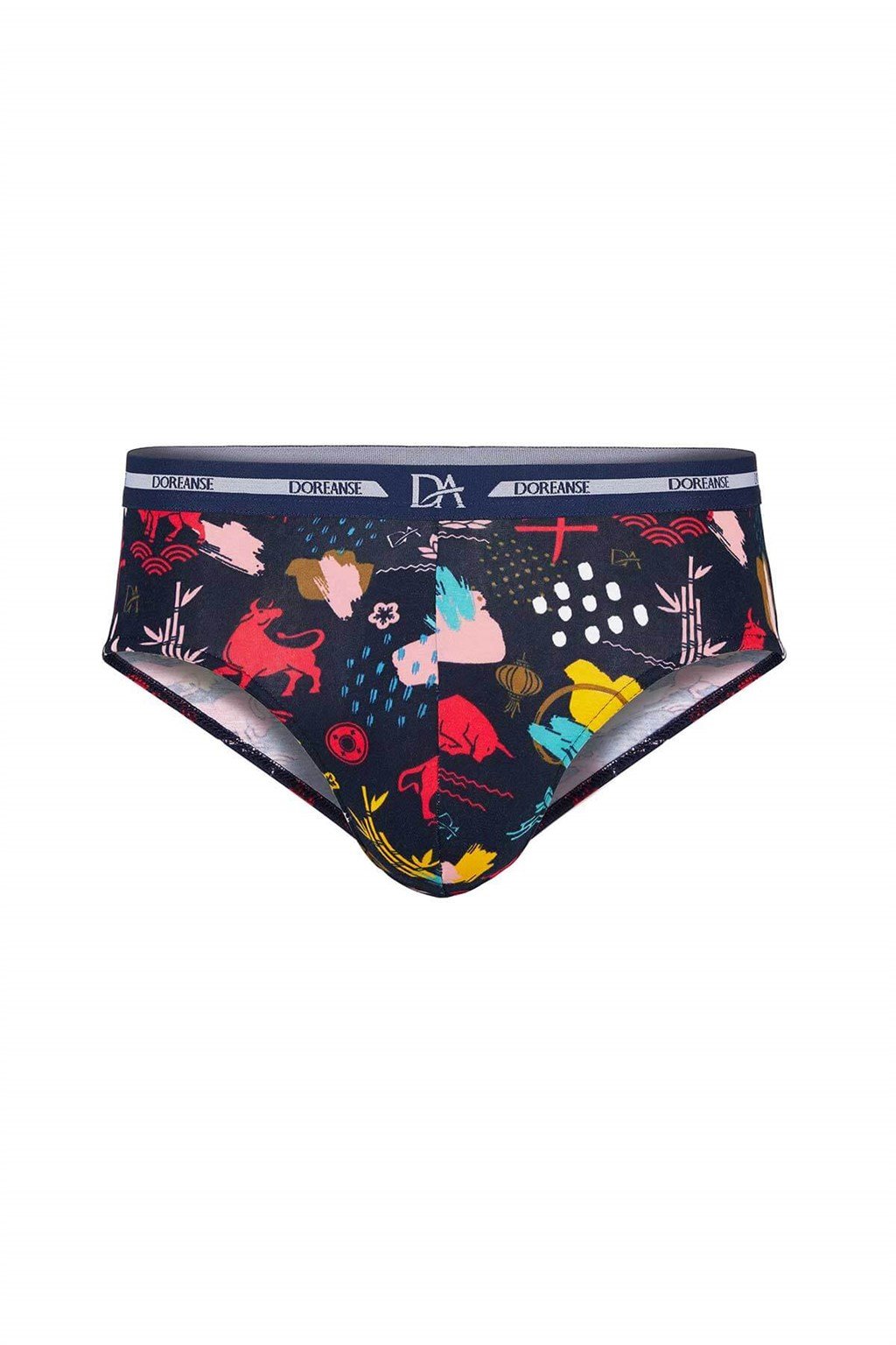 Doreanse Erkek Memox Baskılı Renkli Slip Külot 1305