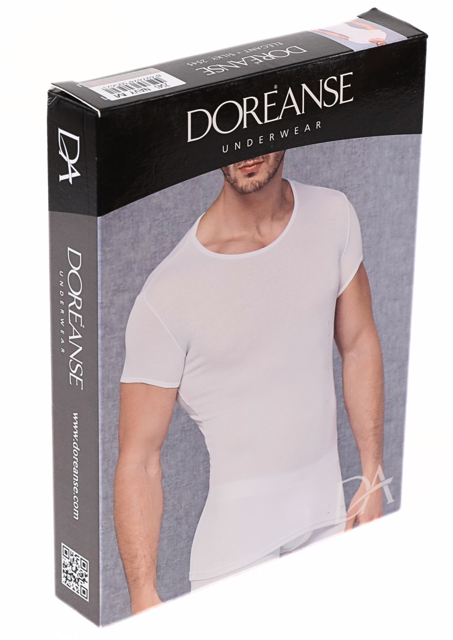 Doreanse Erkek Micro Modal Kaşkorse Yuvarlak Yaka Kısa Kol T Shirt 2545