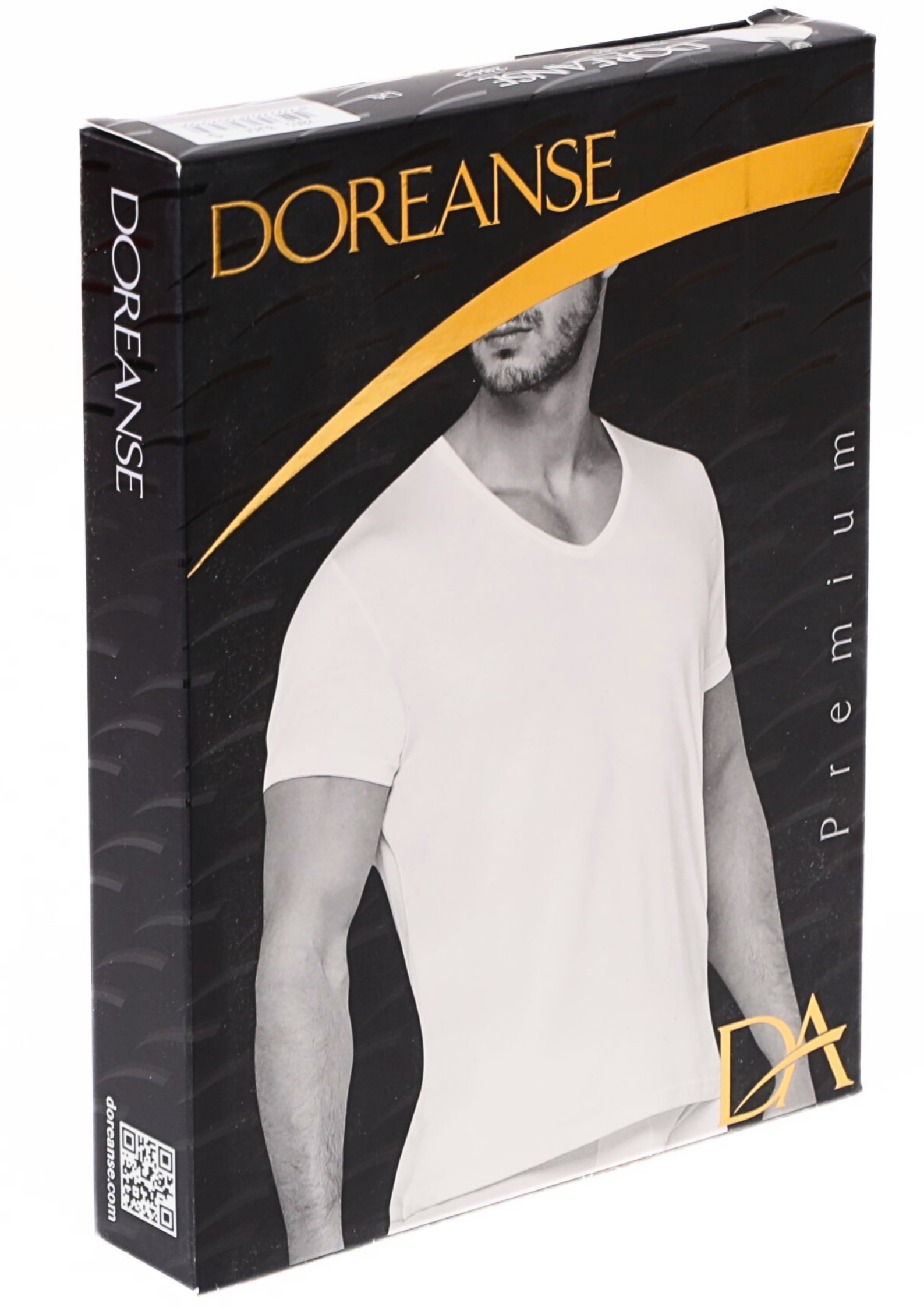 Doreanse Erkek Micromodal V Yaka Kısa Kol T Shirt 2865