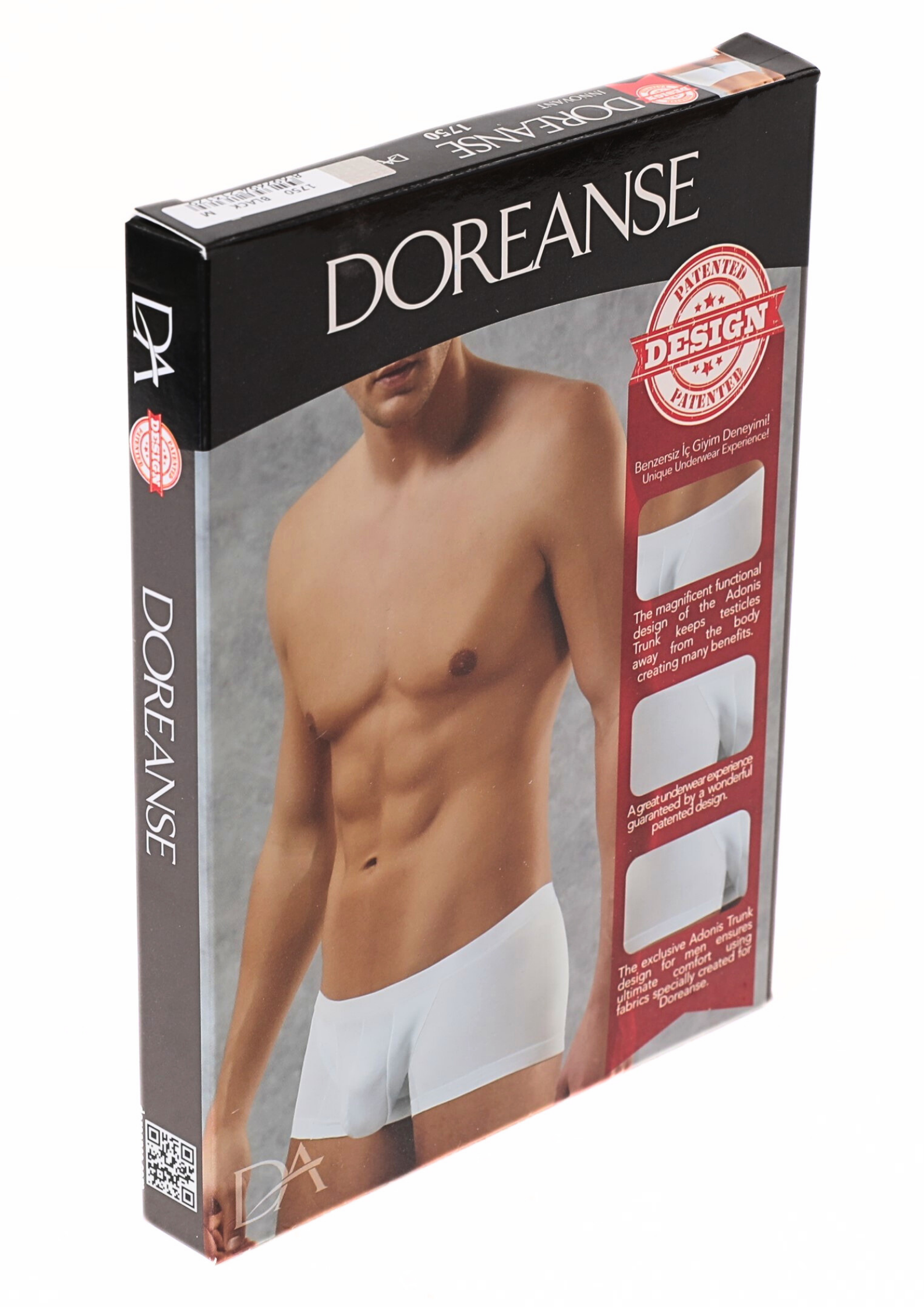 Doreanse Erkek Modal Adonis Torbalı  Mini Paça Boxer 1750