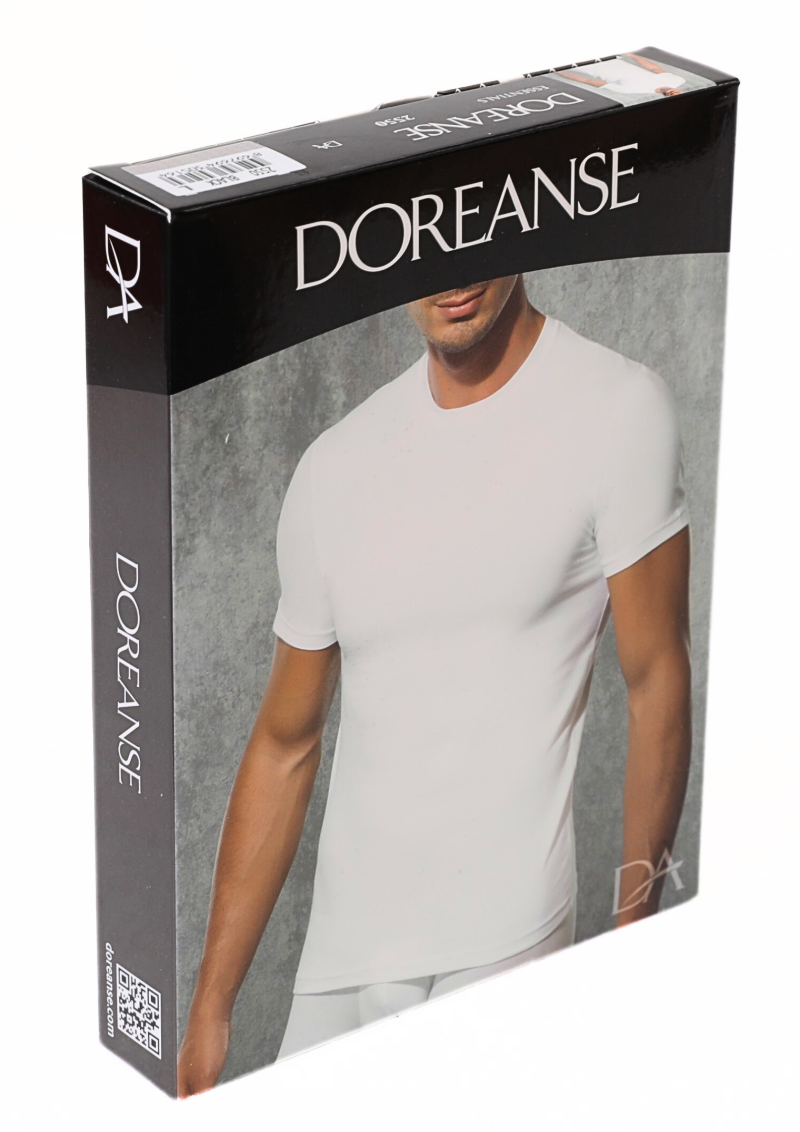 Doreanse Erkek Modal Bisiklet Yaka Kısa Kol Tişört 2550