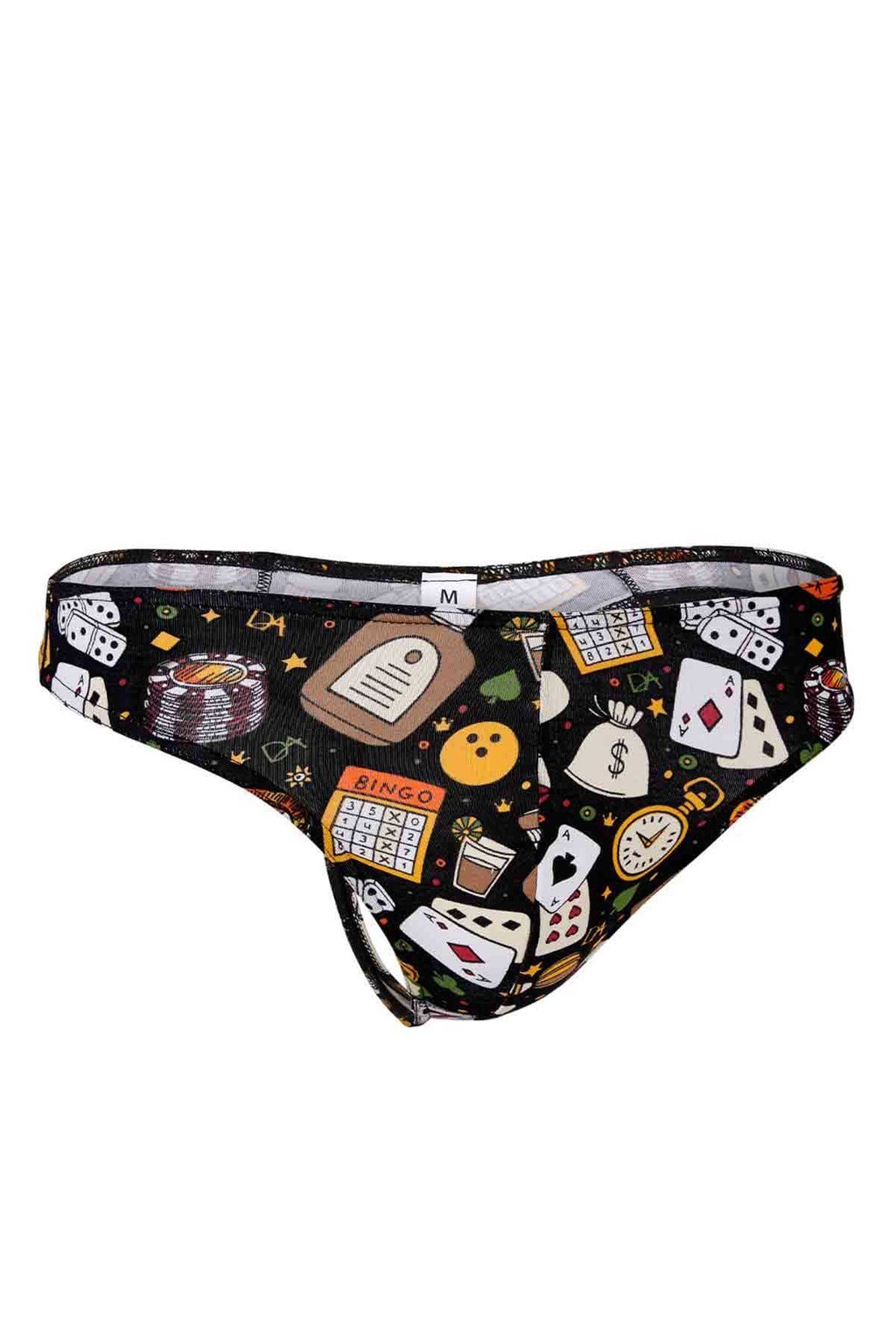 Doreanse Erkek Modal Çok Renkli Baskılı Tanga String 1248