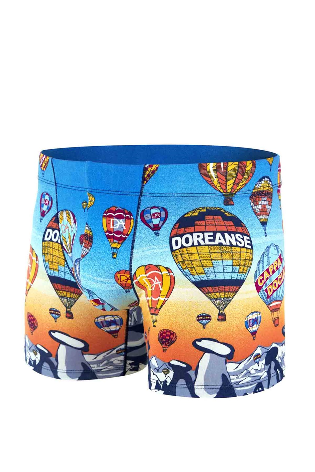 Doreanse Erkek Modal Çok Renkli Baskılı Torbalı  Boxer 1819