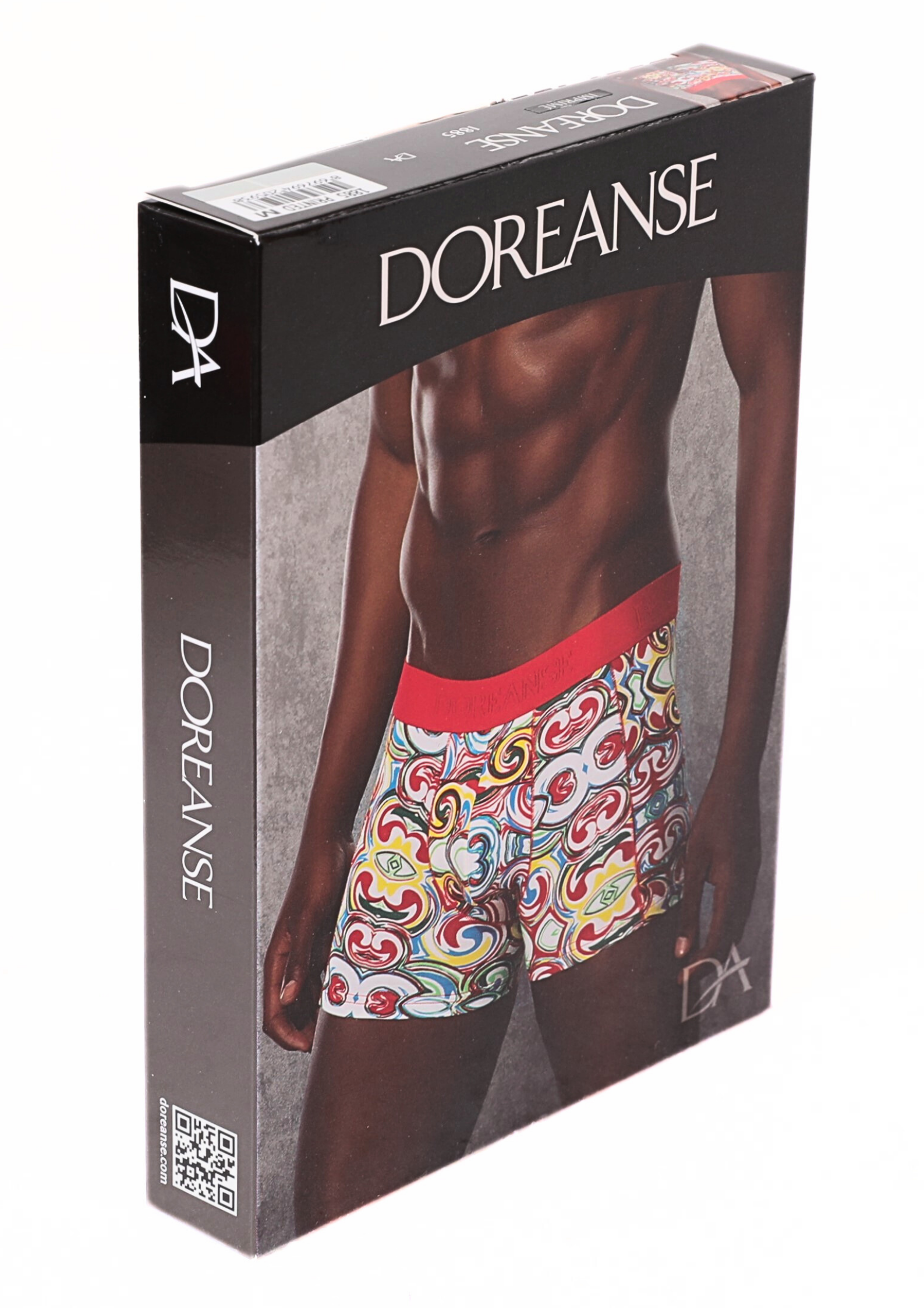 Doreanse Erkek Modal Çok Renkli Baskılı Torbalı  Normal Paça Boxer 1885