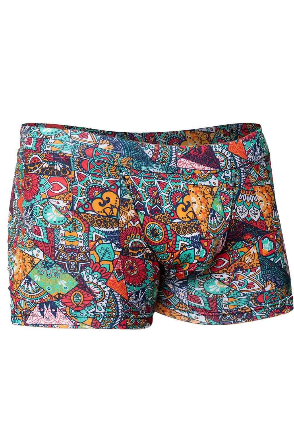 Doreanse Erkek Modal Çok Renkli Baskılı Torbalı  Normal Paça Boxer 1807