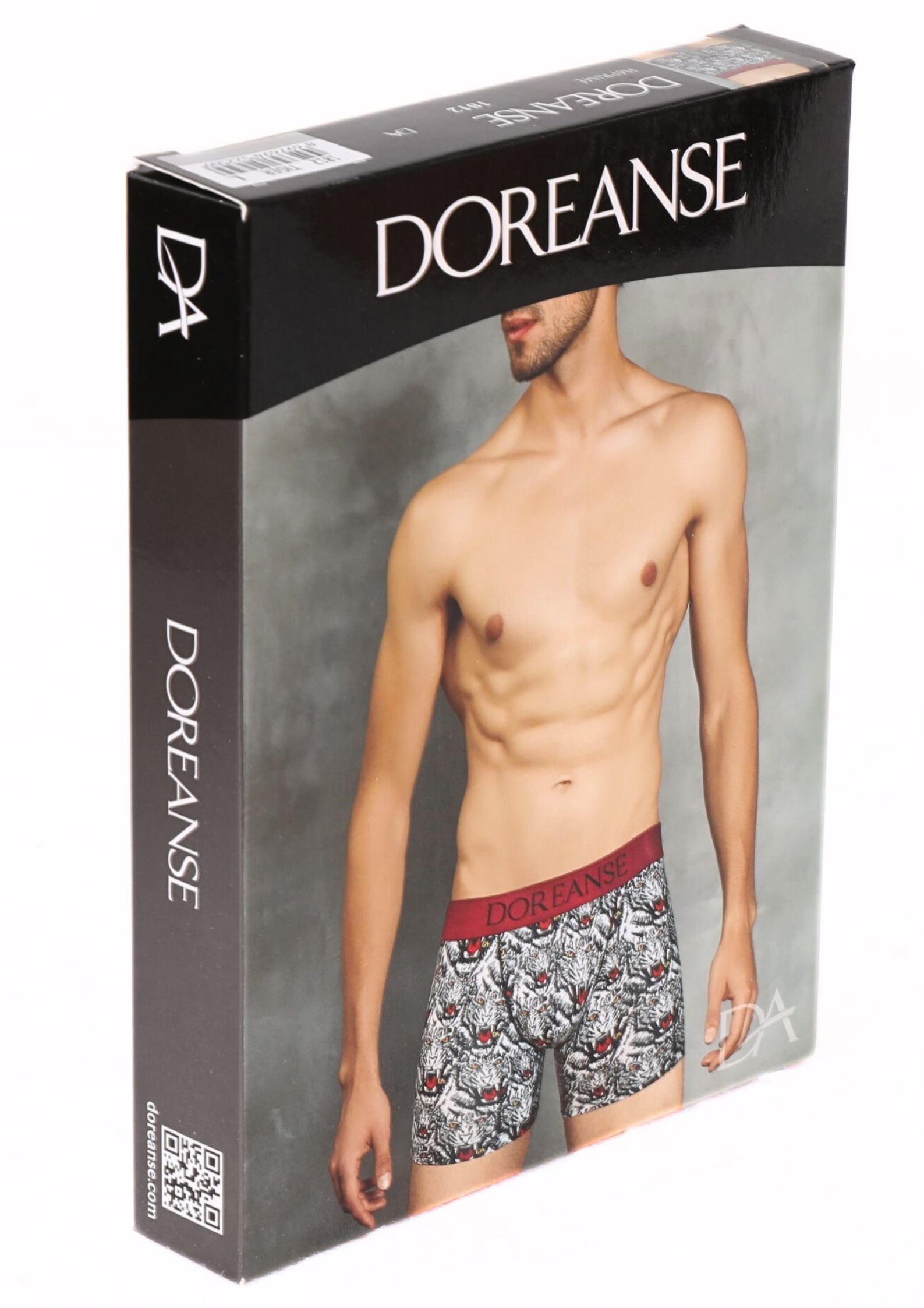 Doreanse Erkek Modal Çok Renkli Baskılı Torbalı  Normal Paça Boxer 1812