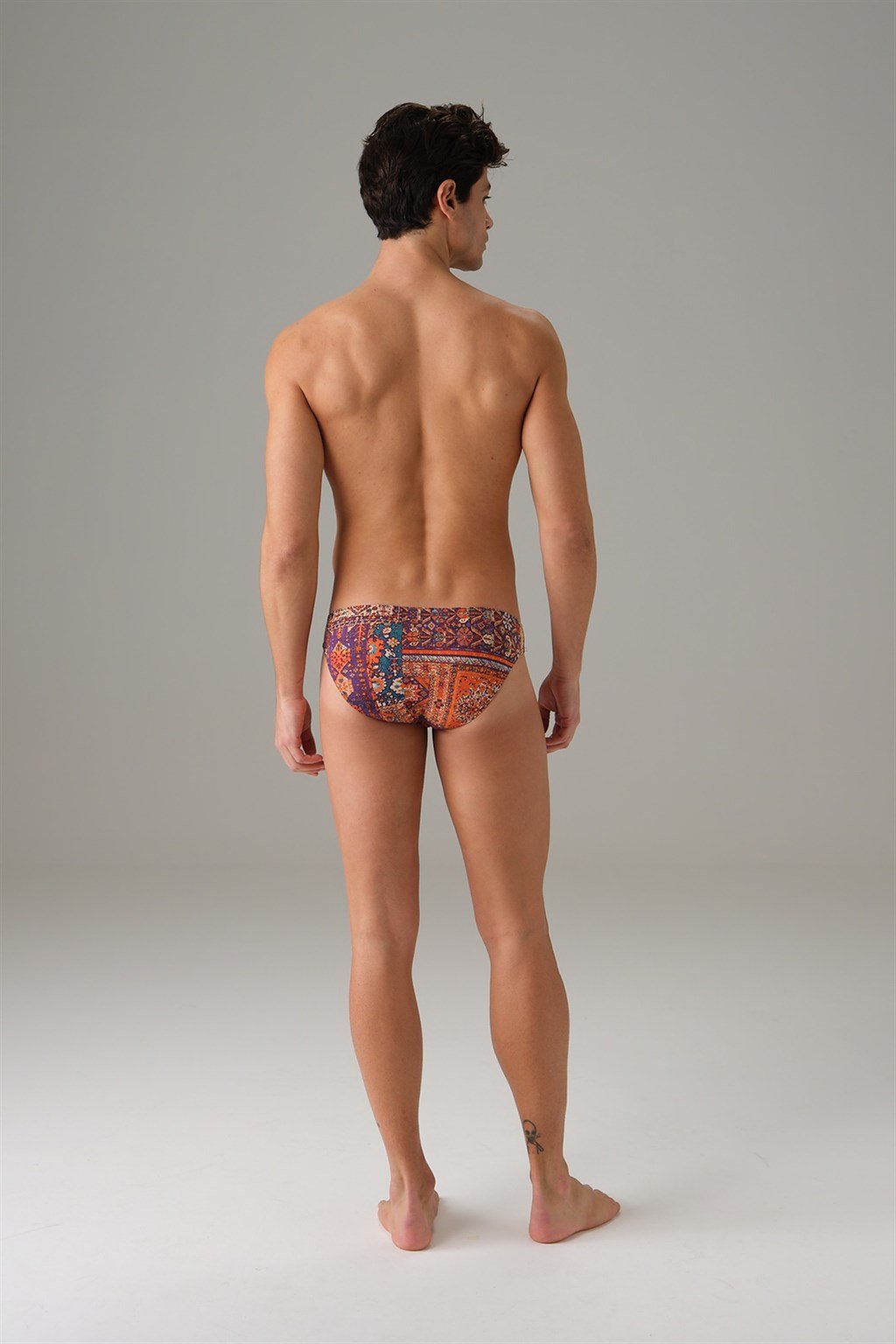 DOREANSE Erkek Modal Çok Renkli Baskılı Külot Slip 1403