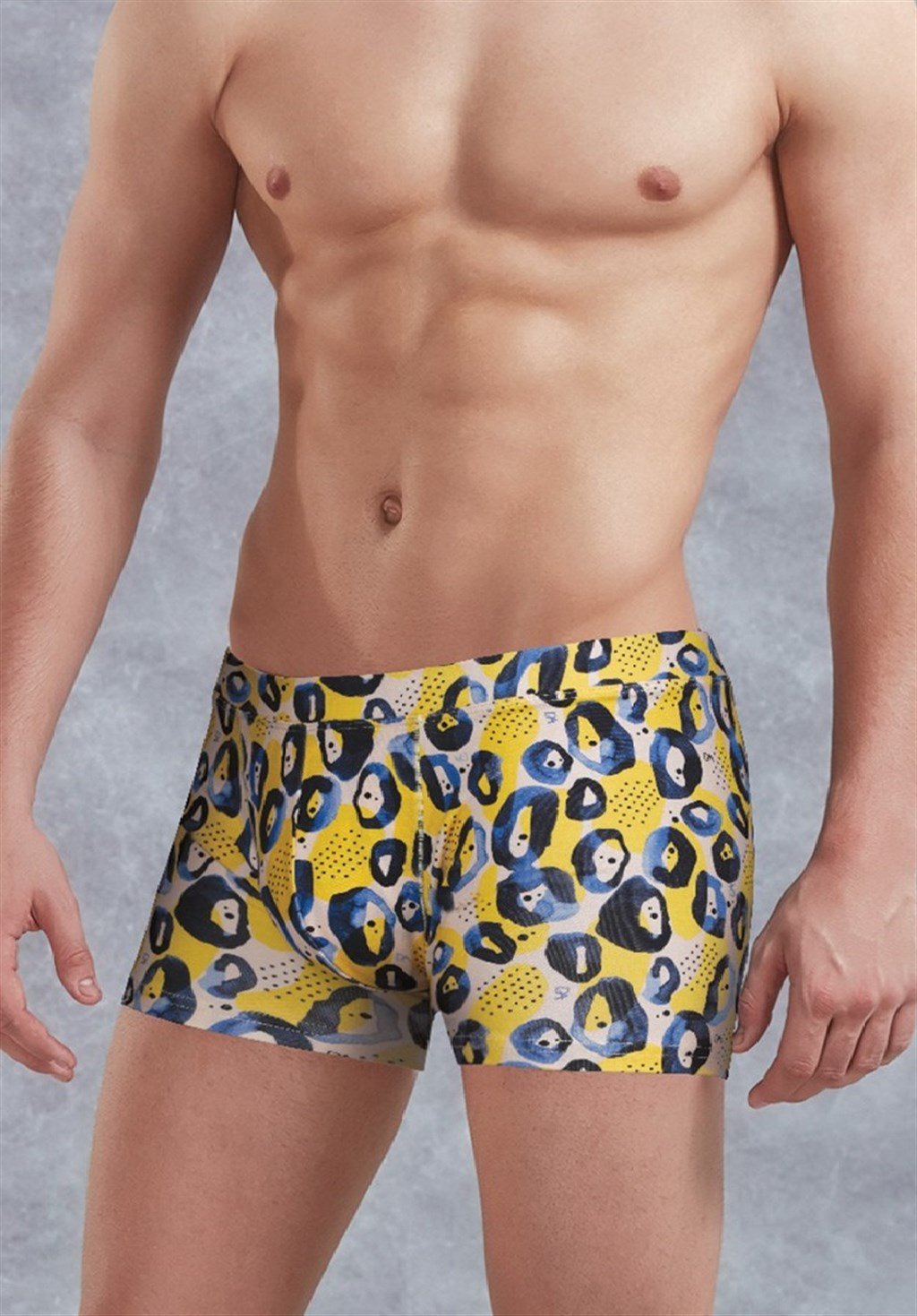DOREANSE Erkek Modal Çok Renkli Baskılı Boxer 1799