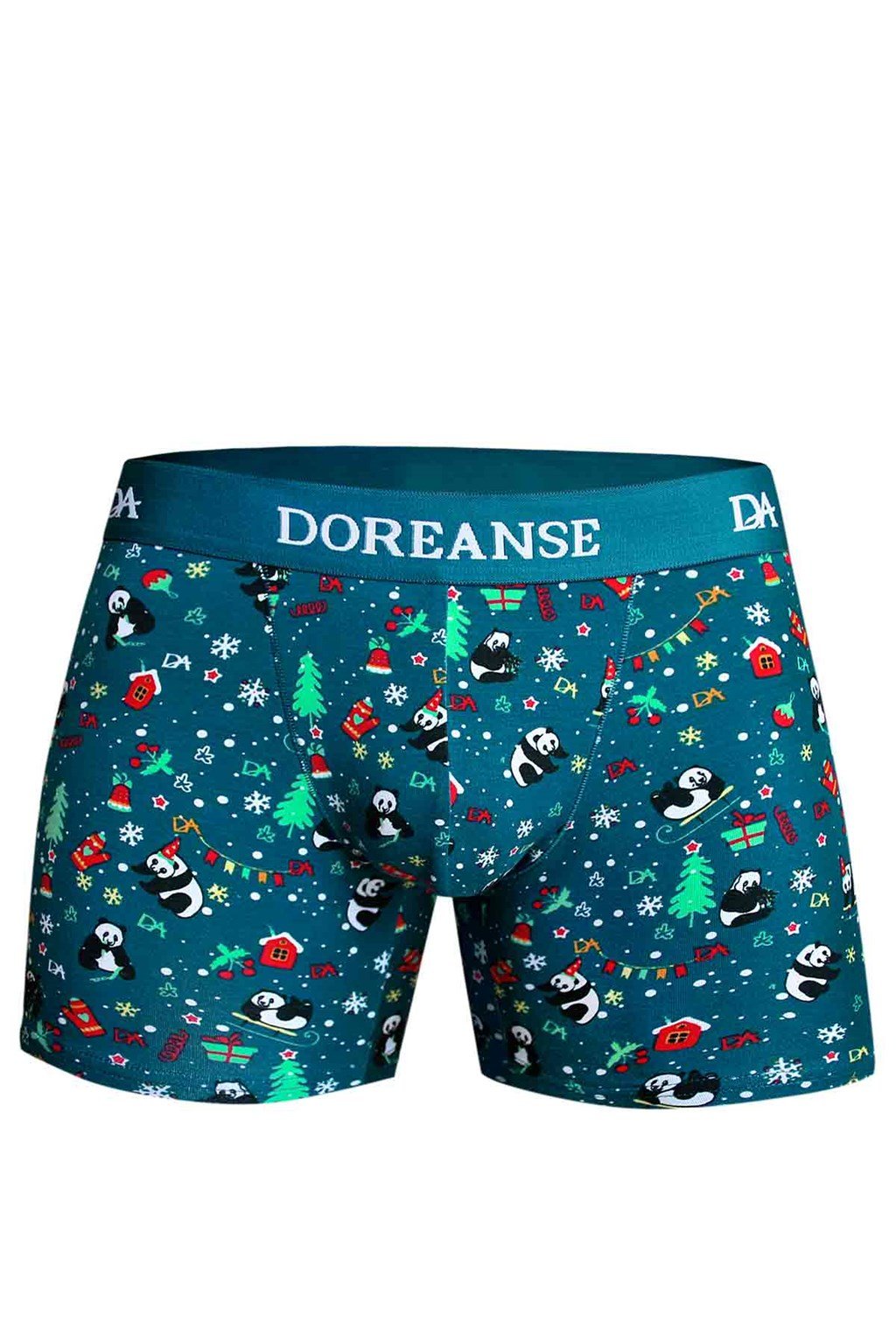 Doreanse Erkek Modal Çok Renkli Baskılı Torbalı  Normal Paça Boxer 1863