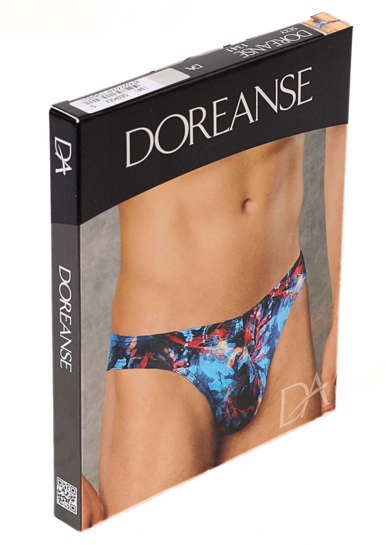 Doreanse Erkek Modal Çok Renkli Baskılı Tanga String 1341