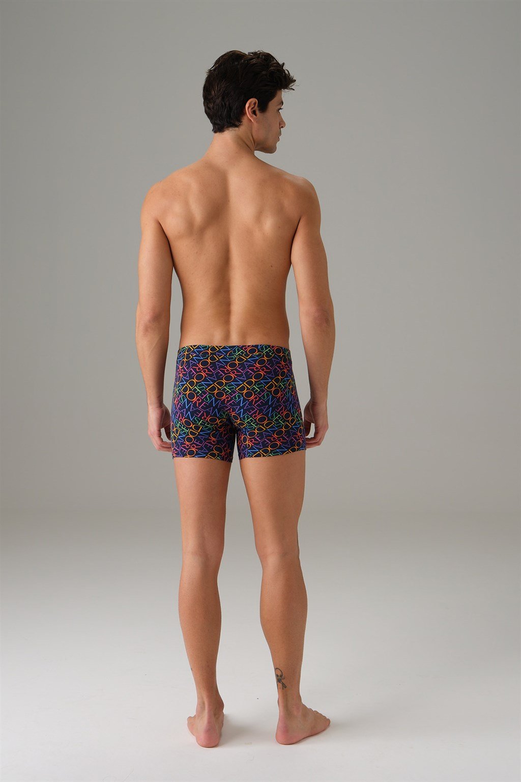 DOREANSE Erkek Modal Çok Renkli Baskılı Boxer 1797